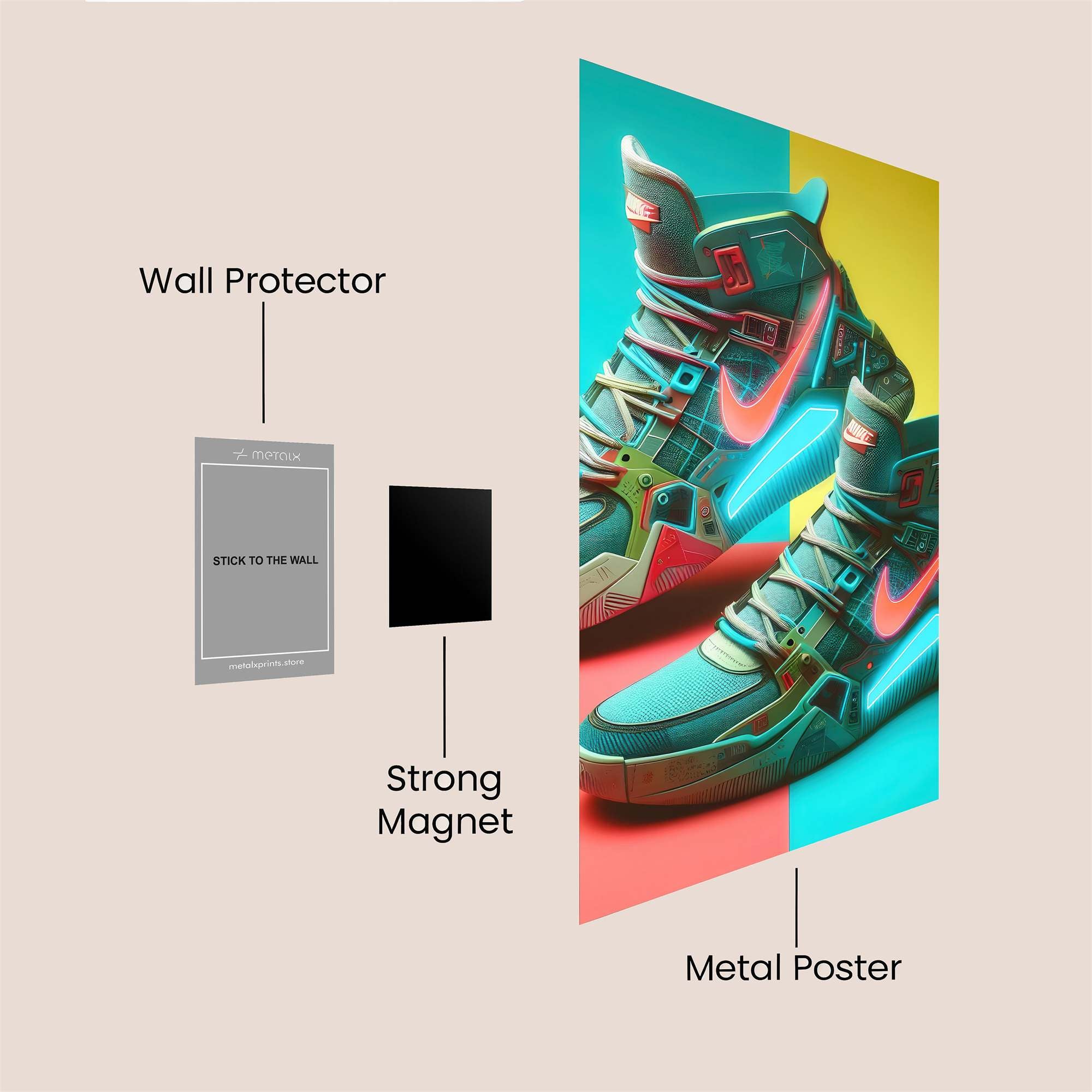 Nike Radiant Safe Wall Magnetic / M