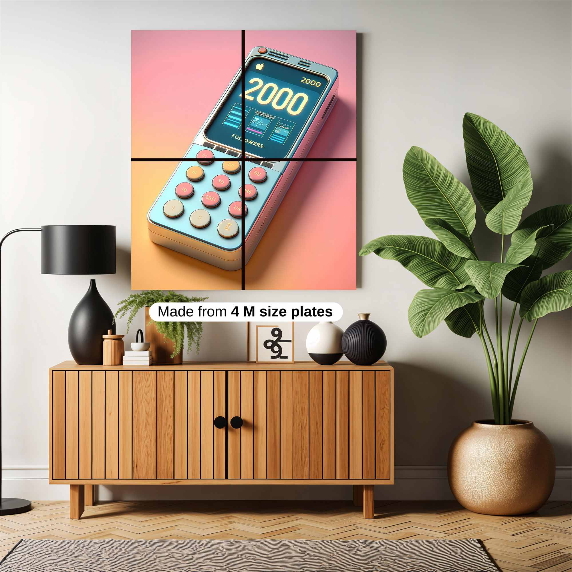 Phone Nostalgia Safe Wall Magnetic / M