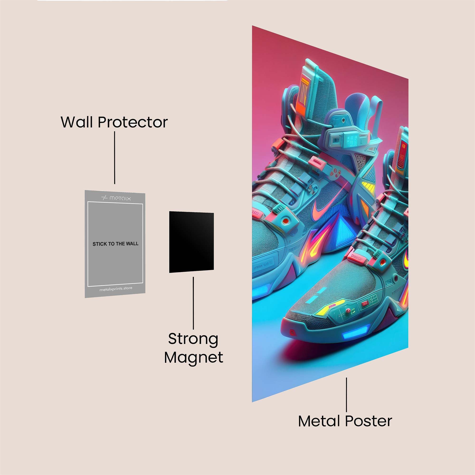 Nike Radiance Safe Wall Magnetic / M