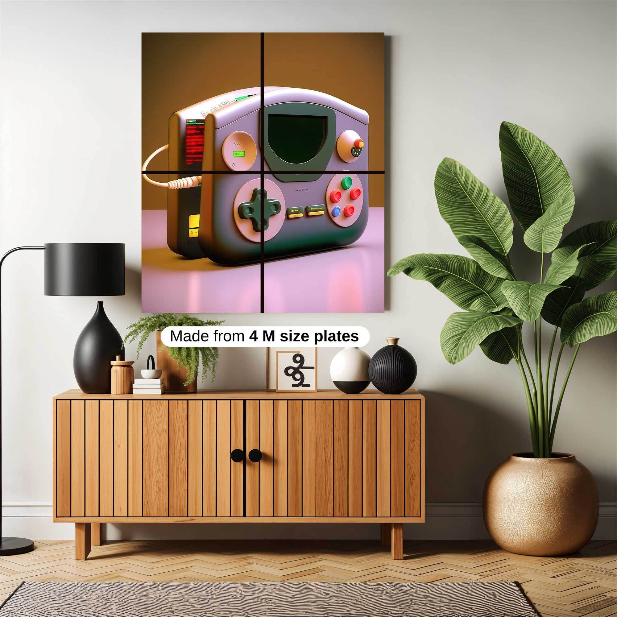 Gameboy Nostalgic Safe Wall Magnetic / M