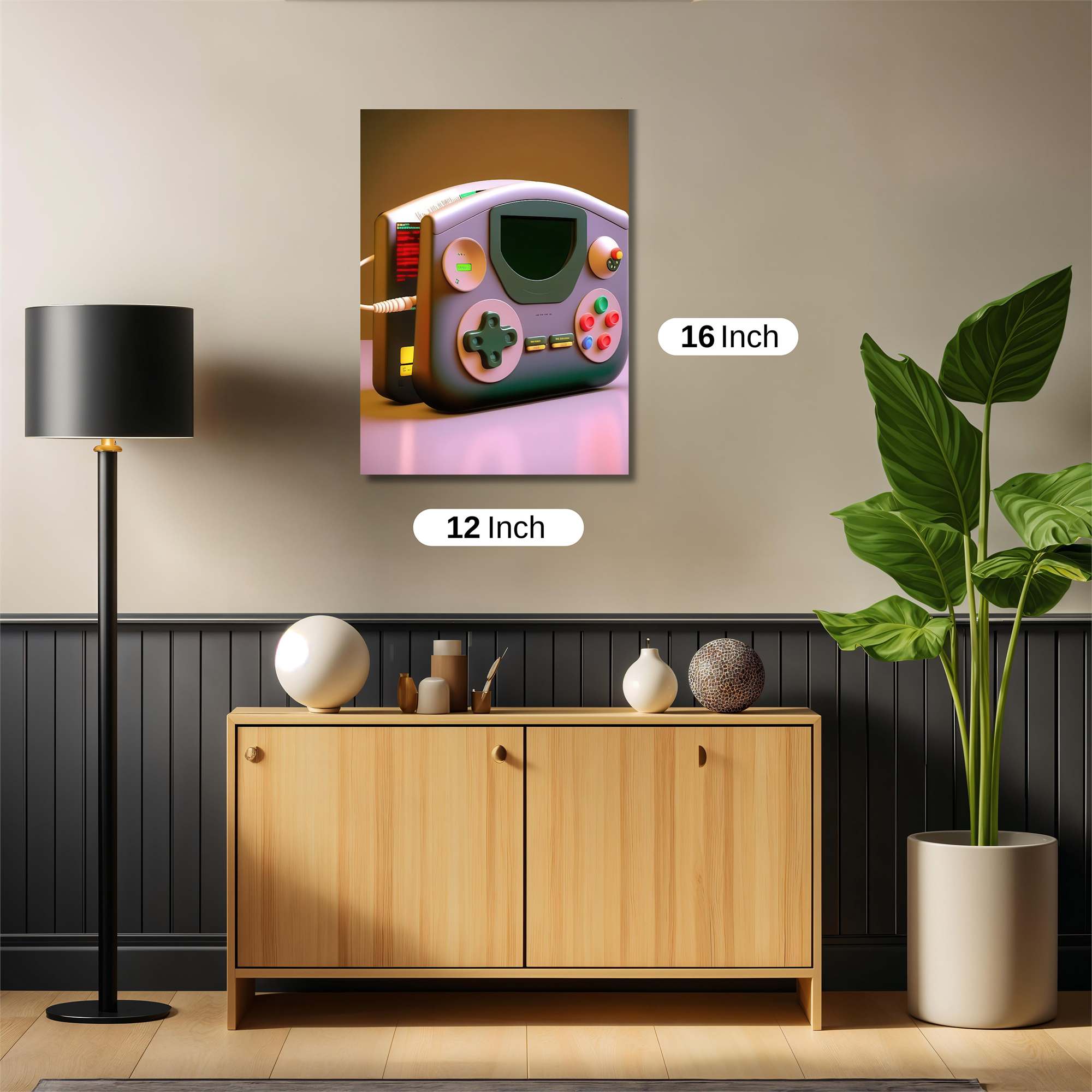 Gameboy Nostalgic Safe Wall Magnetic / M