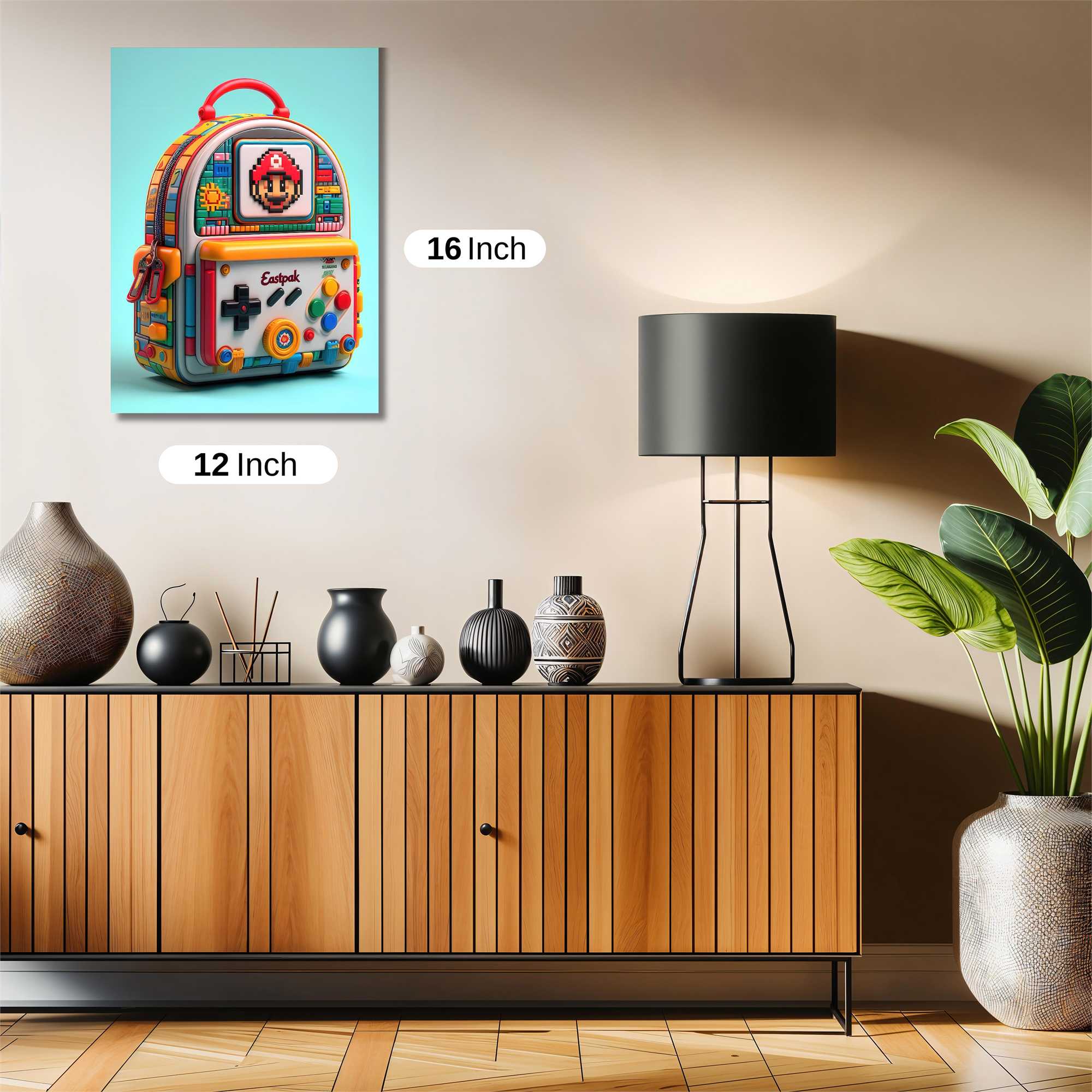 Mario Joyful Safe Wall Magnetic / M