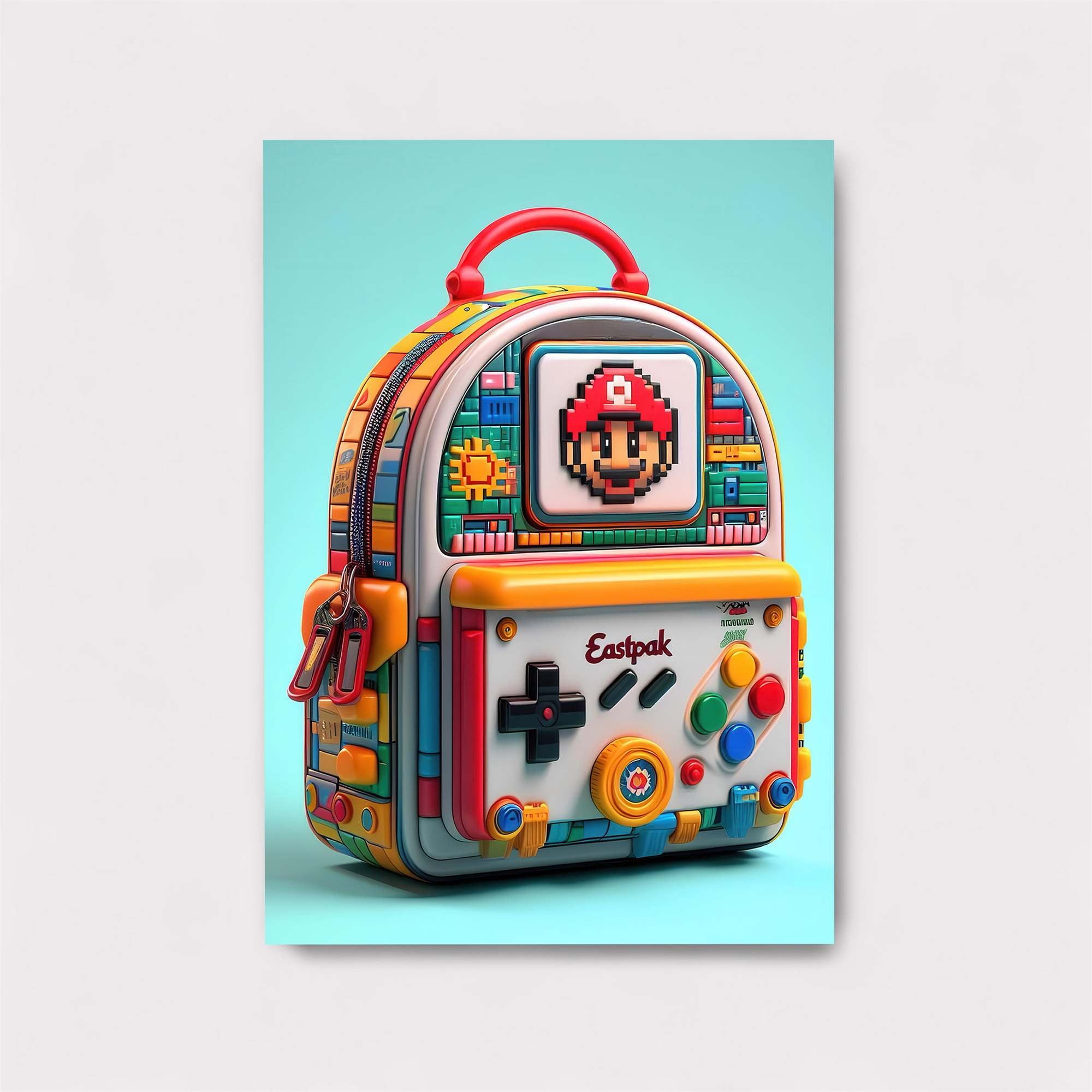 Mario Joyful Safe Wall Magnetic / M