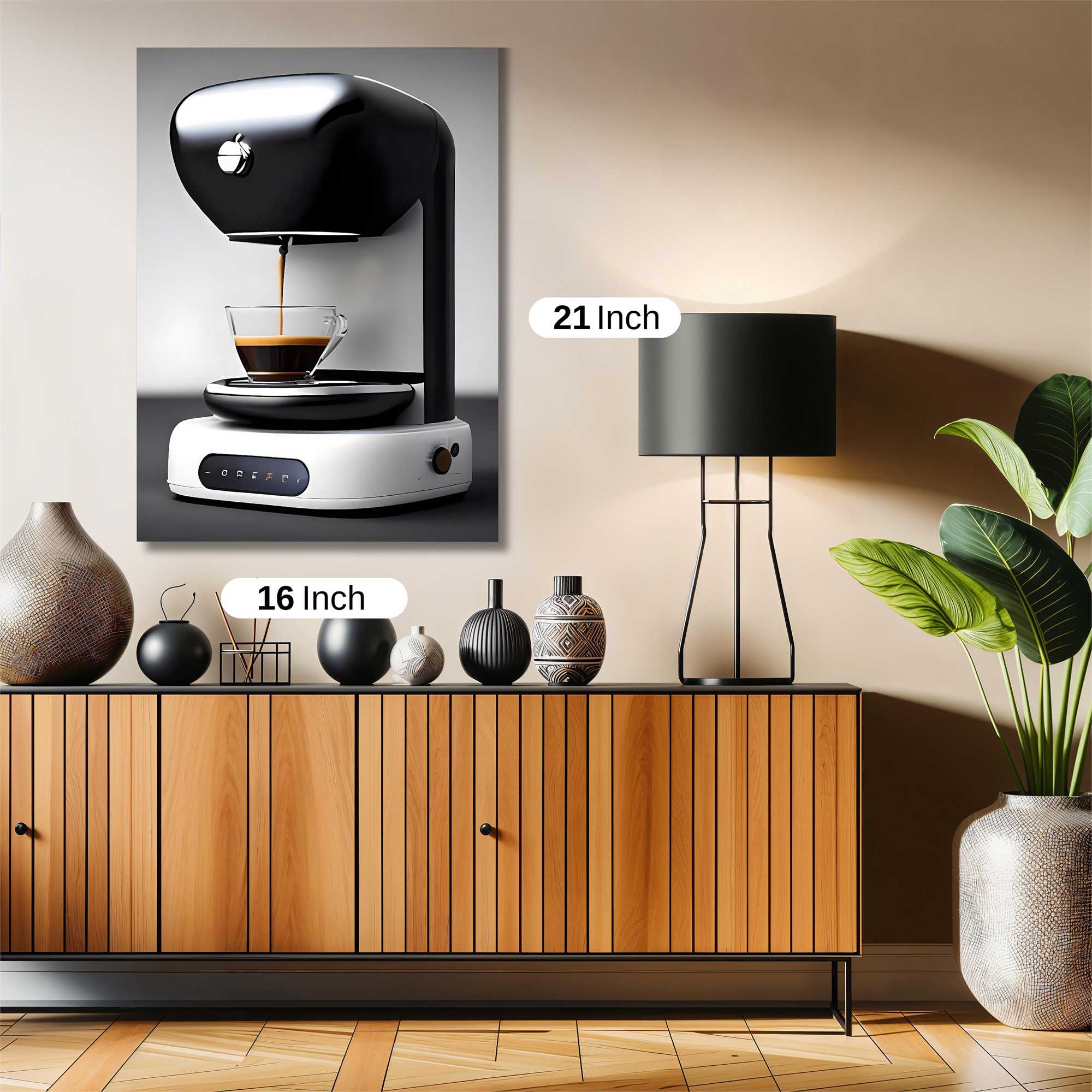 Espresso Elegance Safe Wall Magnetic / M