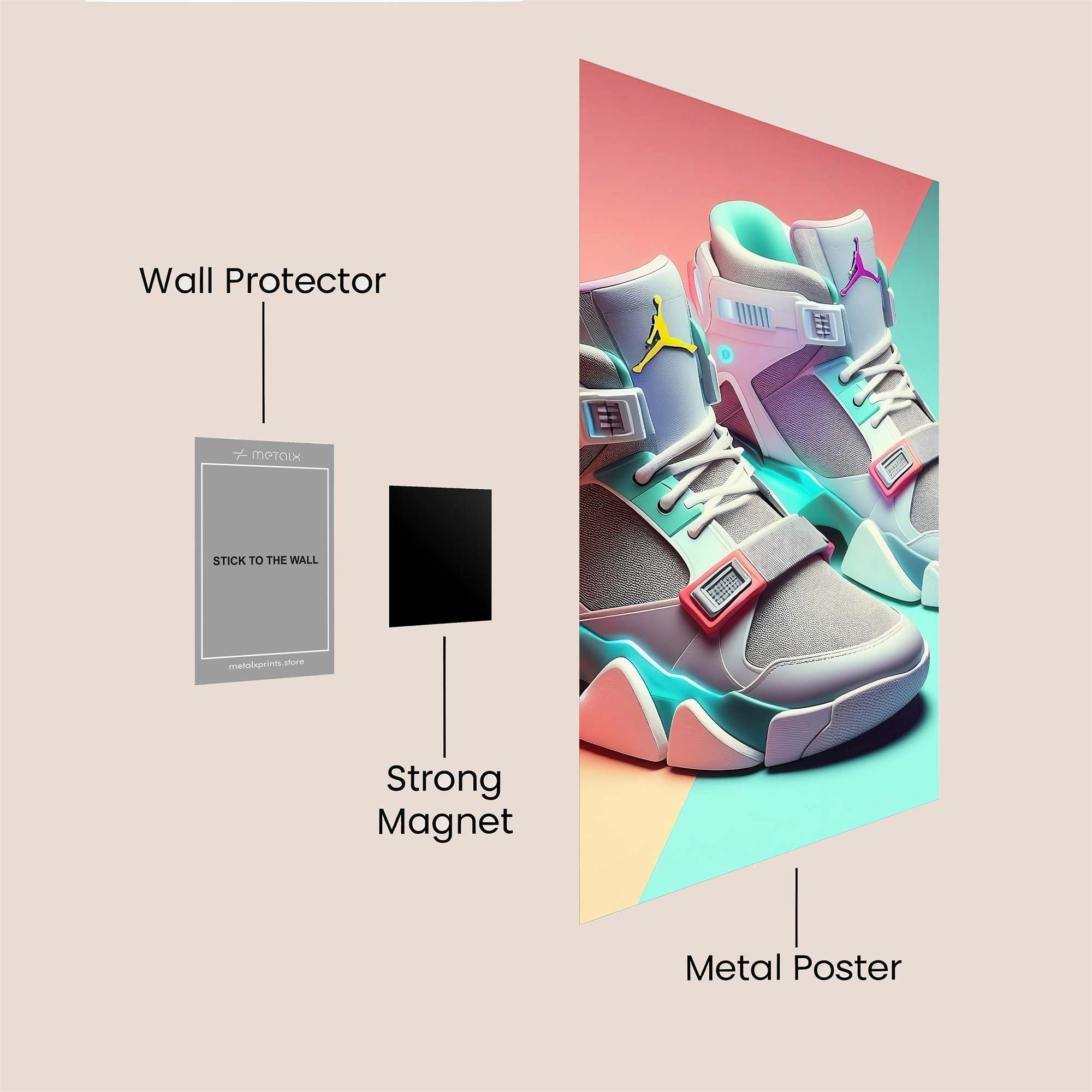 Jordan Euphoria Safe Wall Magnetic / M