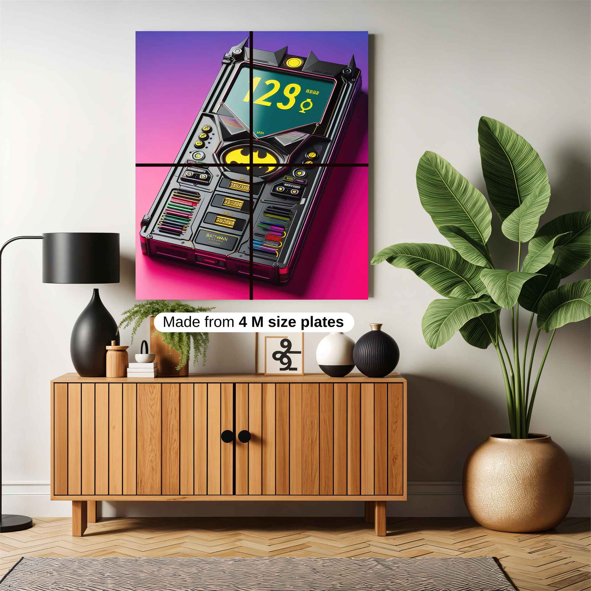 Batman Retro Safe Wall Magnetic / M