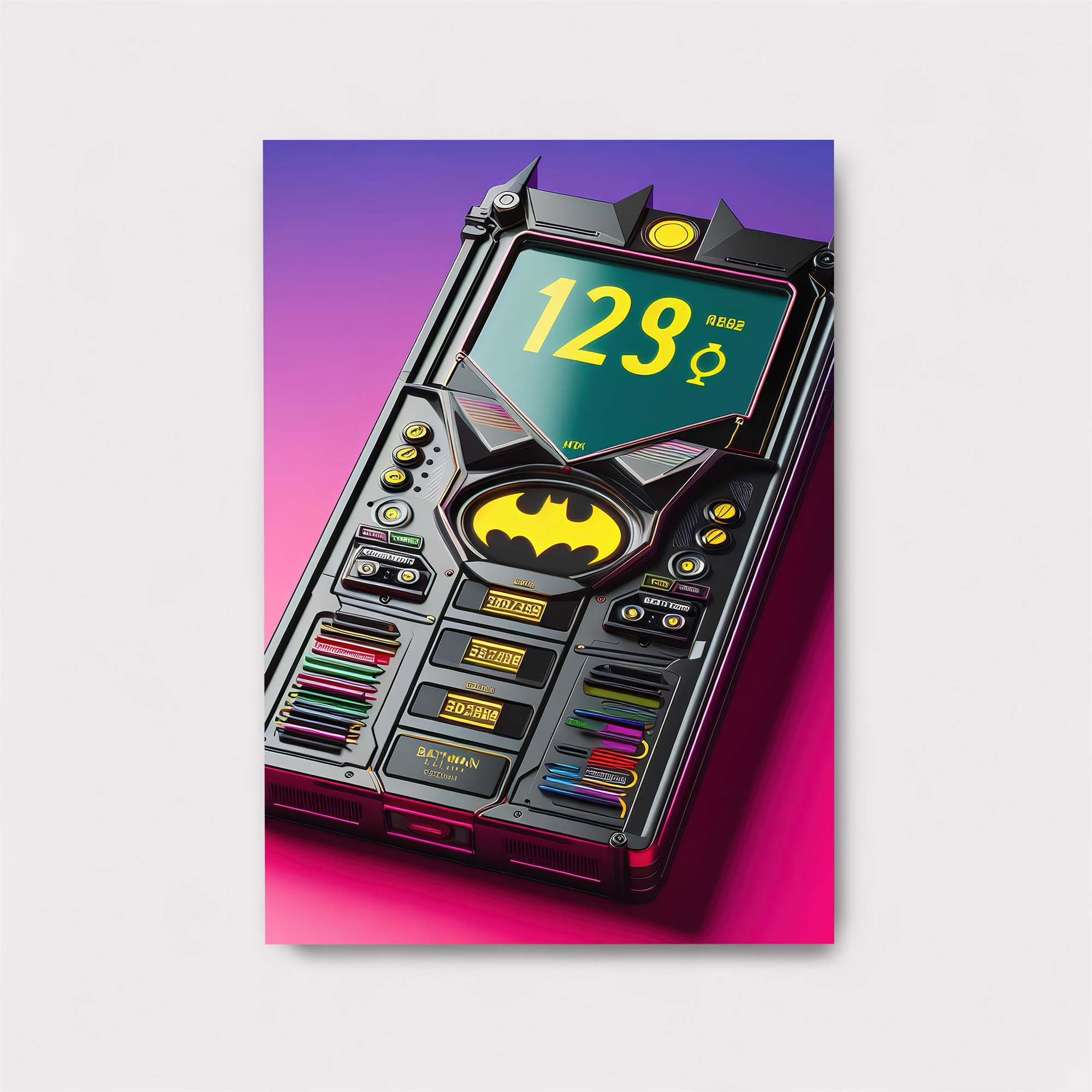 Batman Retro Safe Wall Magnetic / M
