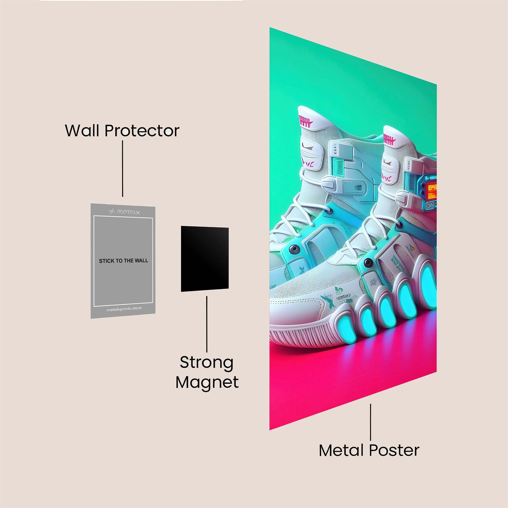 Nike Futuristic Safe Wall Magnetic / M