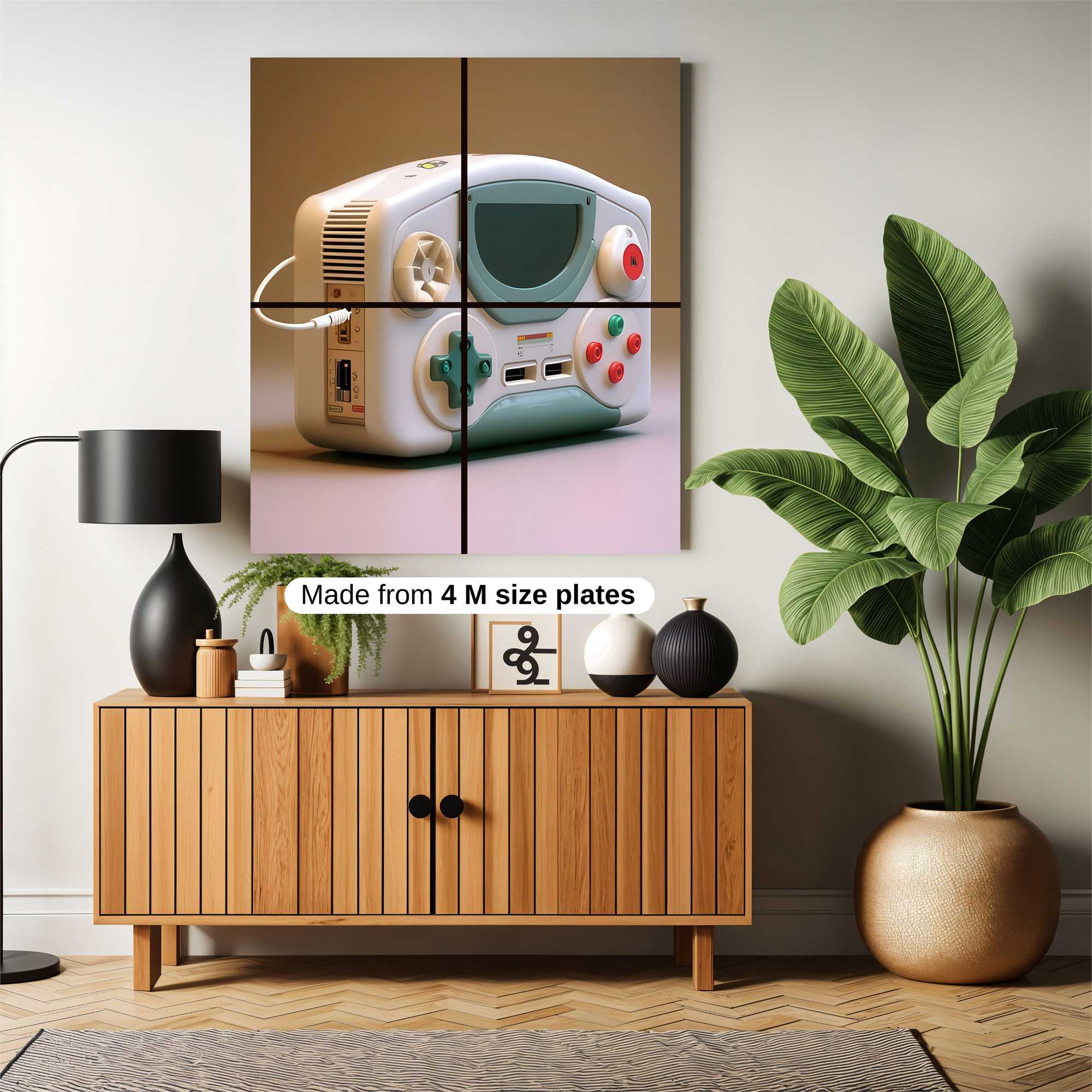 Gameboy Nostalgic Safe Wall Magnetic / M