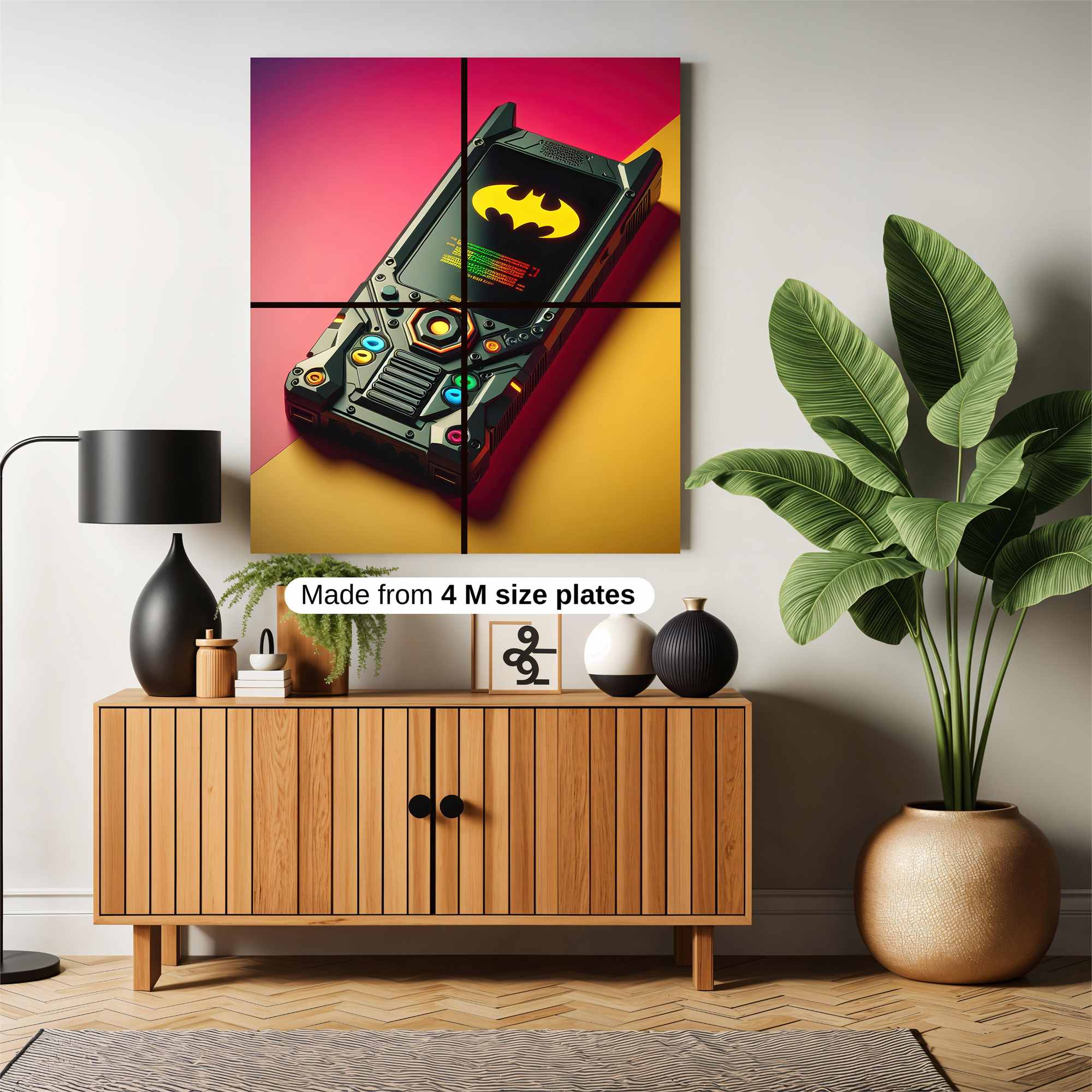 Batman Gadget Safe Wall Magnetic / M