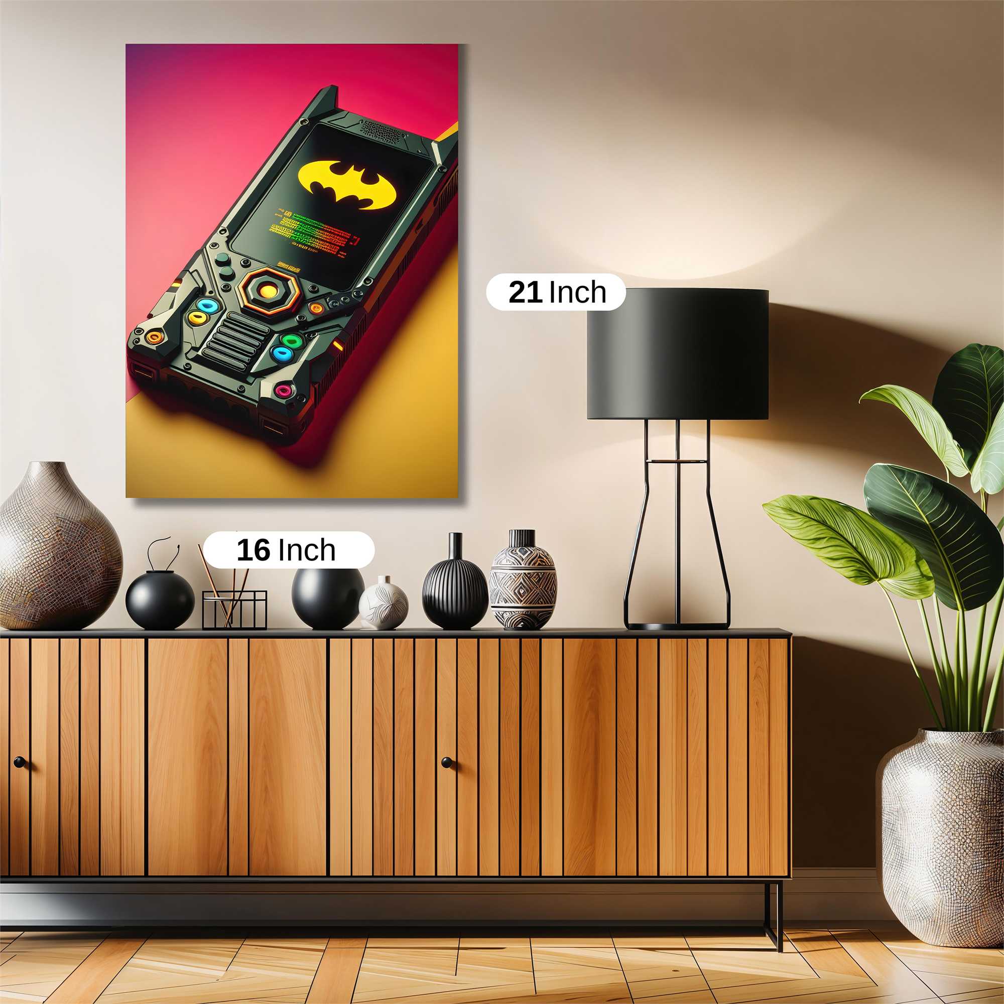 Batman Gadget Safe Wall Magnetic / M