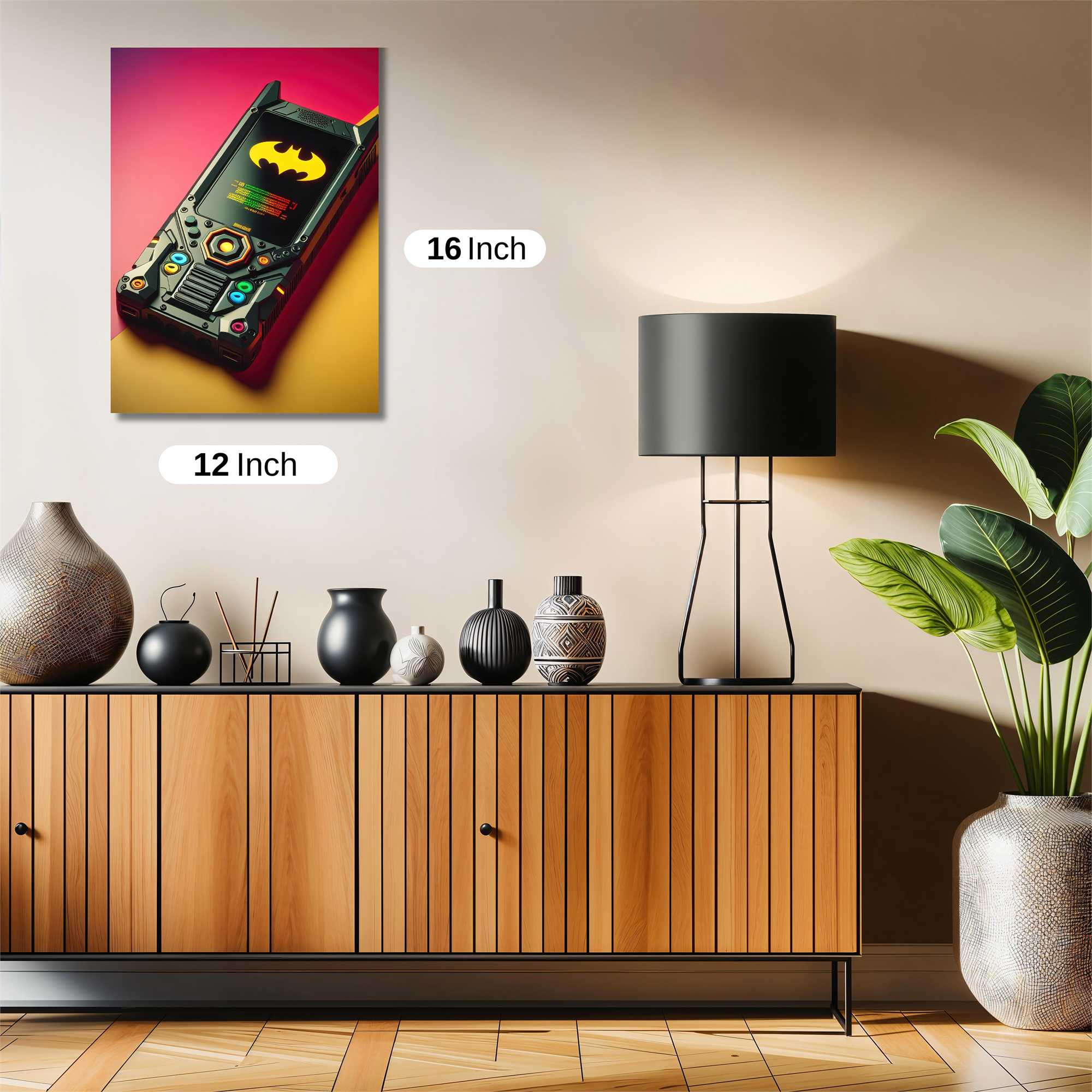 Batman Gadget Safe Wall Magnetic / M