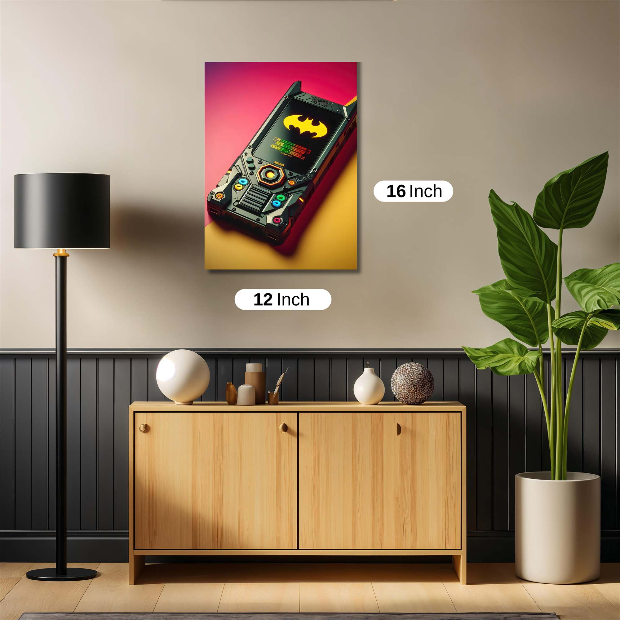 Batman Gadget Safe Wall Magnetic / M