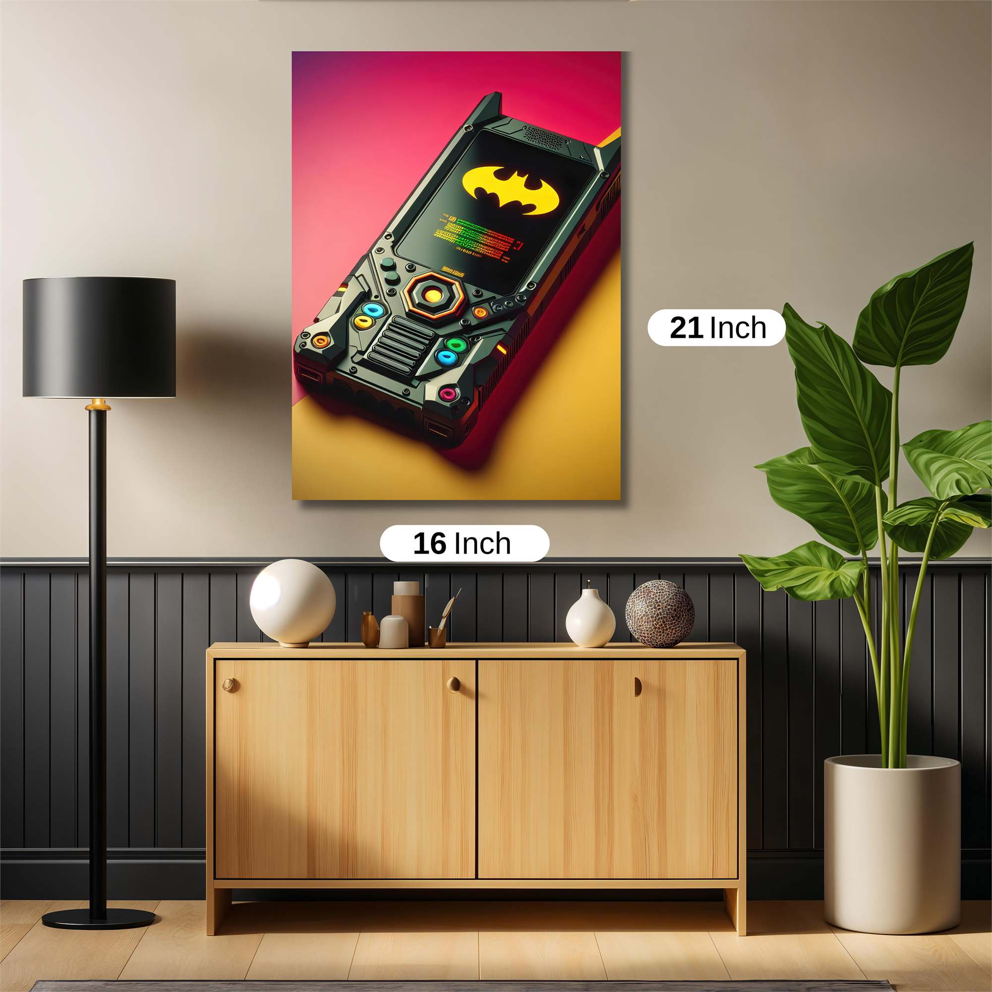 Batman Gadget Safe Wall Magnetic / M