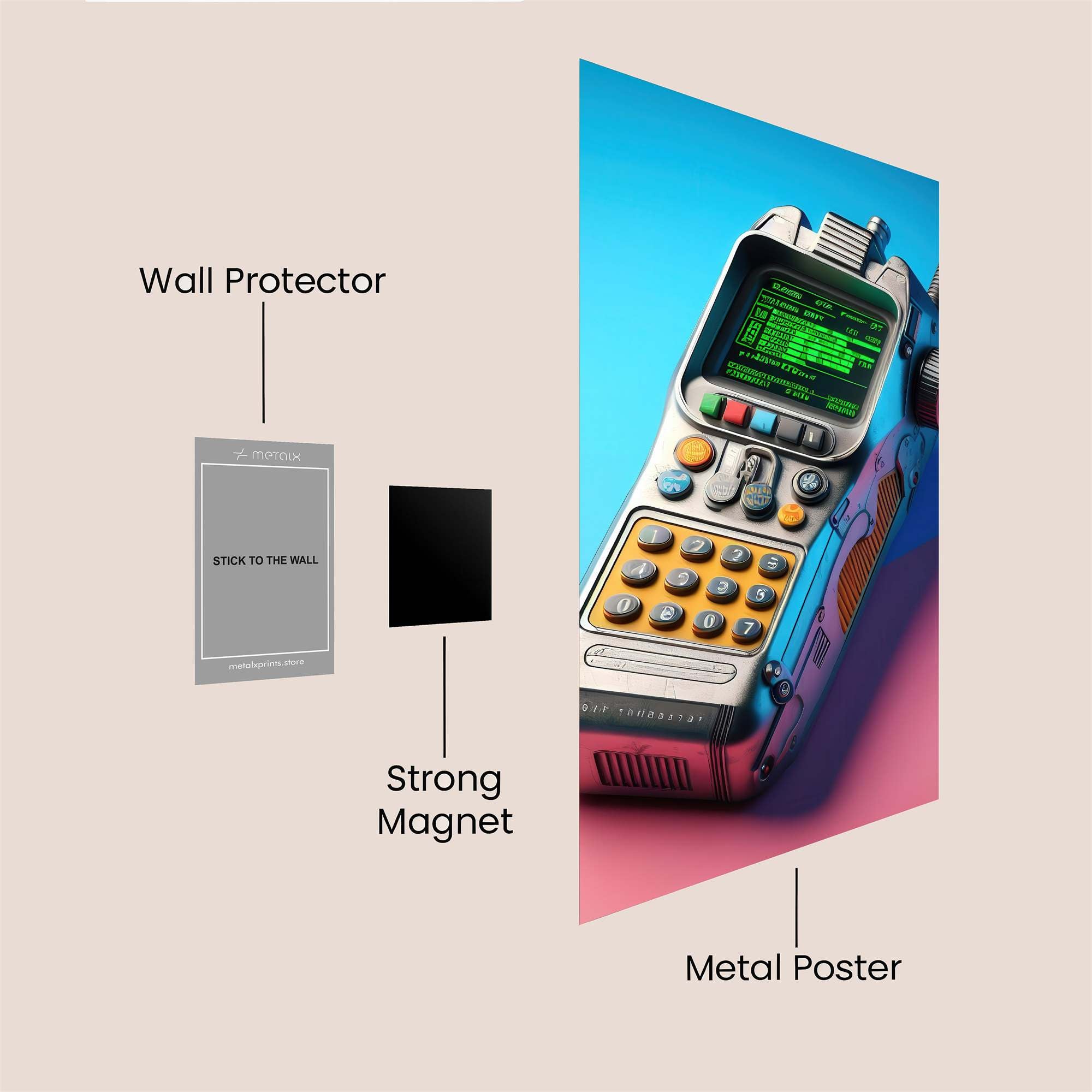 Proton Pulse Safe Wall Magnetic / M