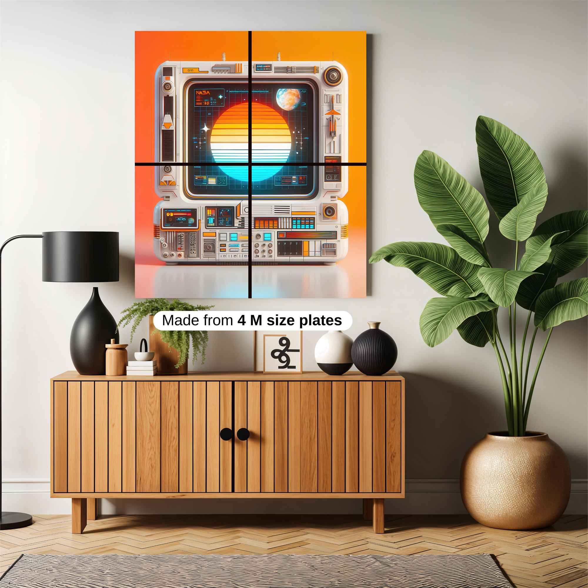 Retro Dream Safe Wall Magnetic / M