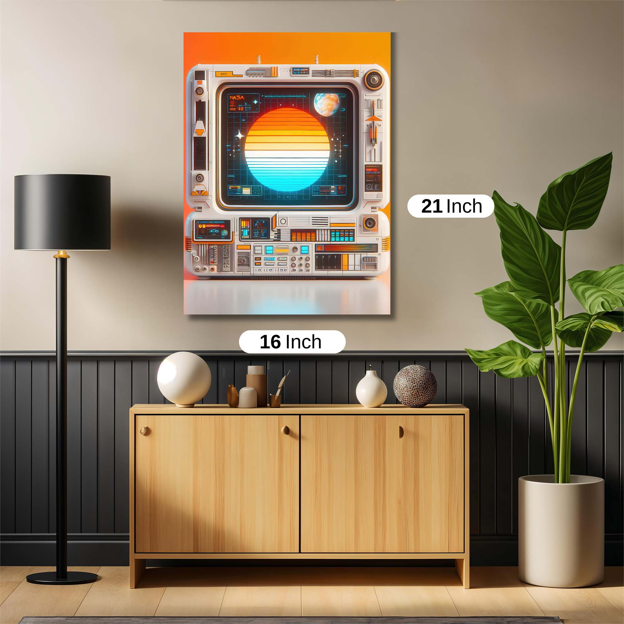 Retro Dream Safe Wall Magnetic / M