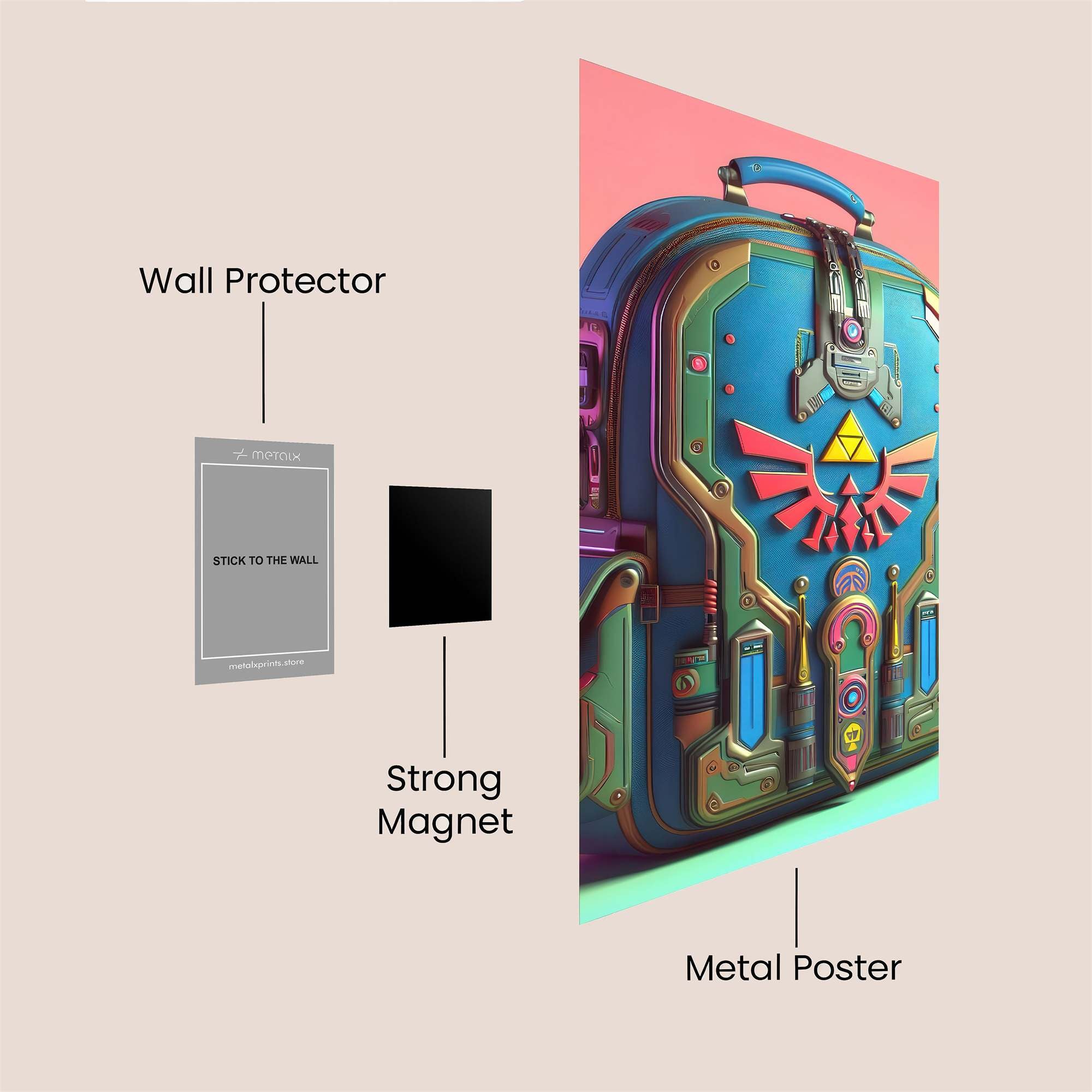 Link's Legacy Safe Wall Magnetic / M