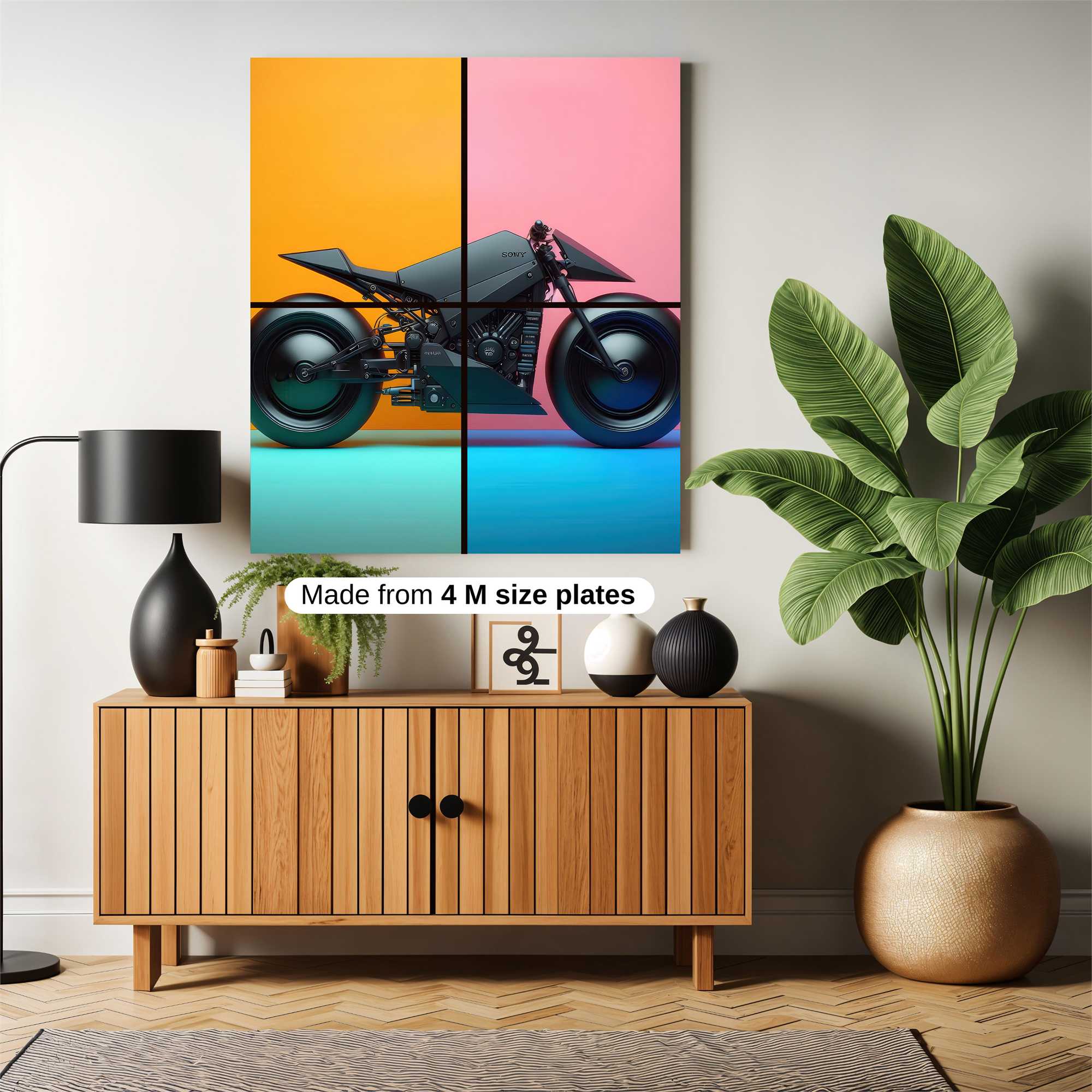 Cyber Serenity Safe Wall Magnetic / M