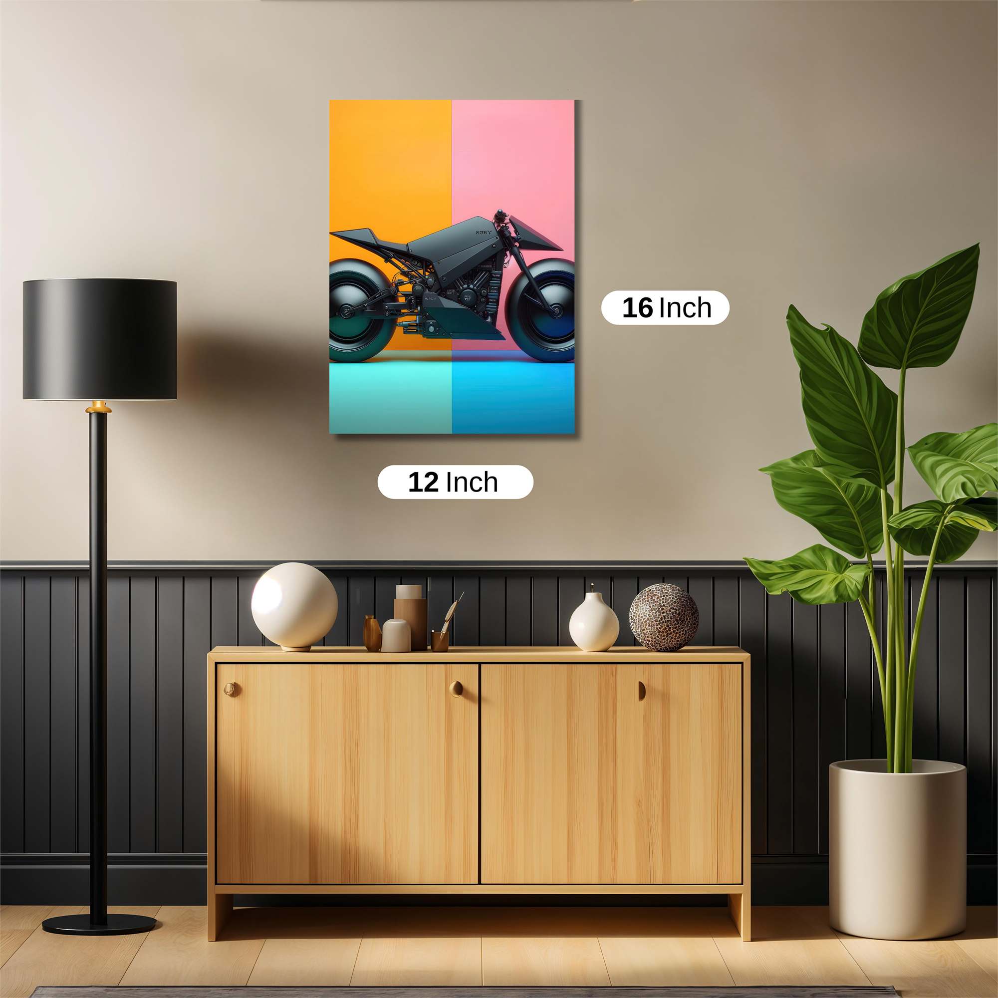 Cyber Serenity Safe Wall Magnetic / M