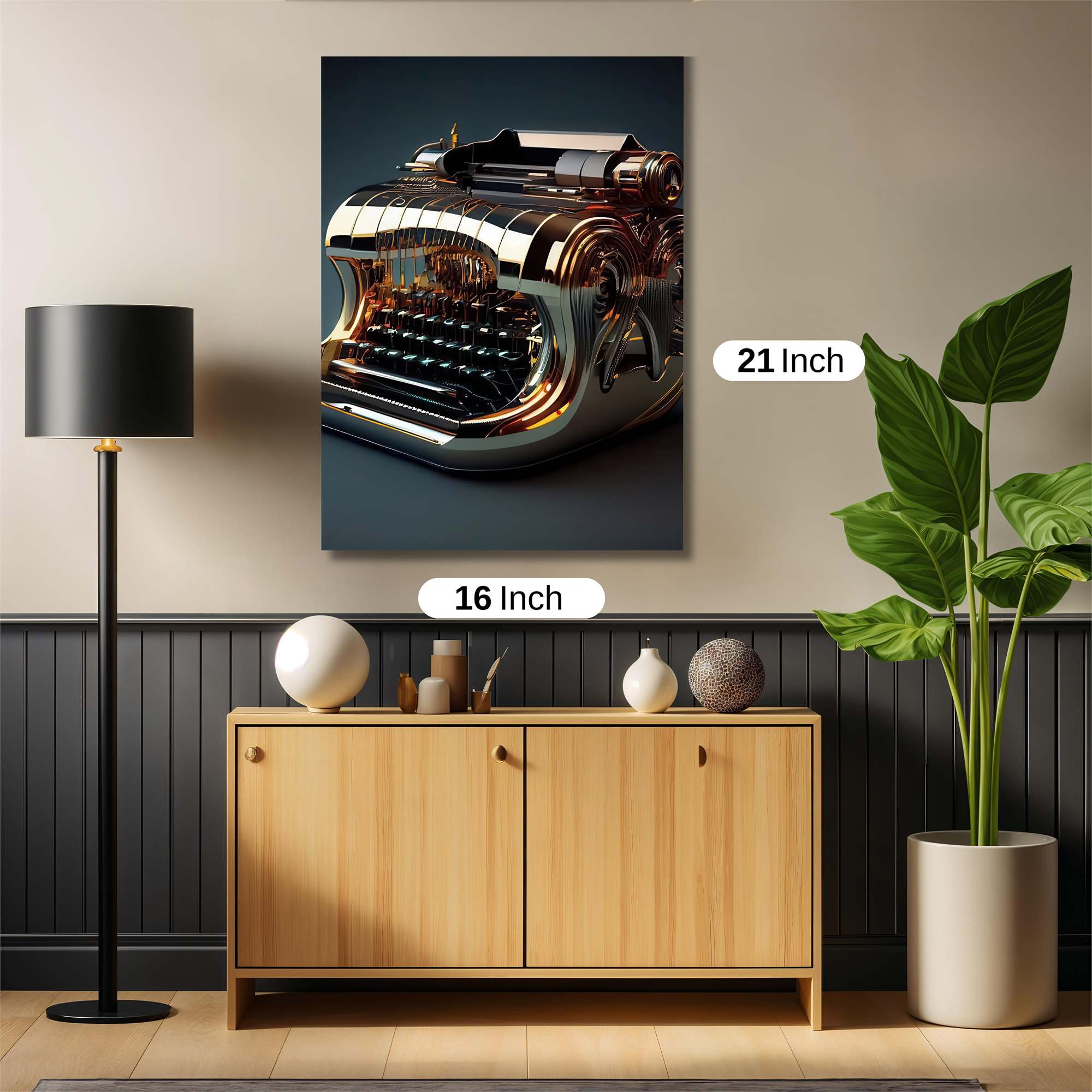 Steampunk Symphony Safe Wall Magnetic / M