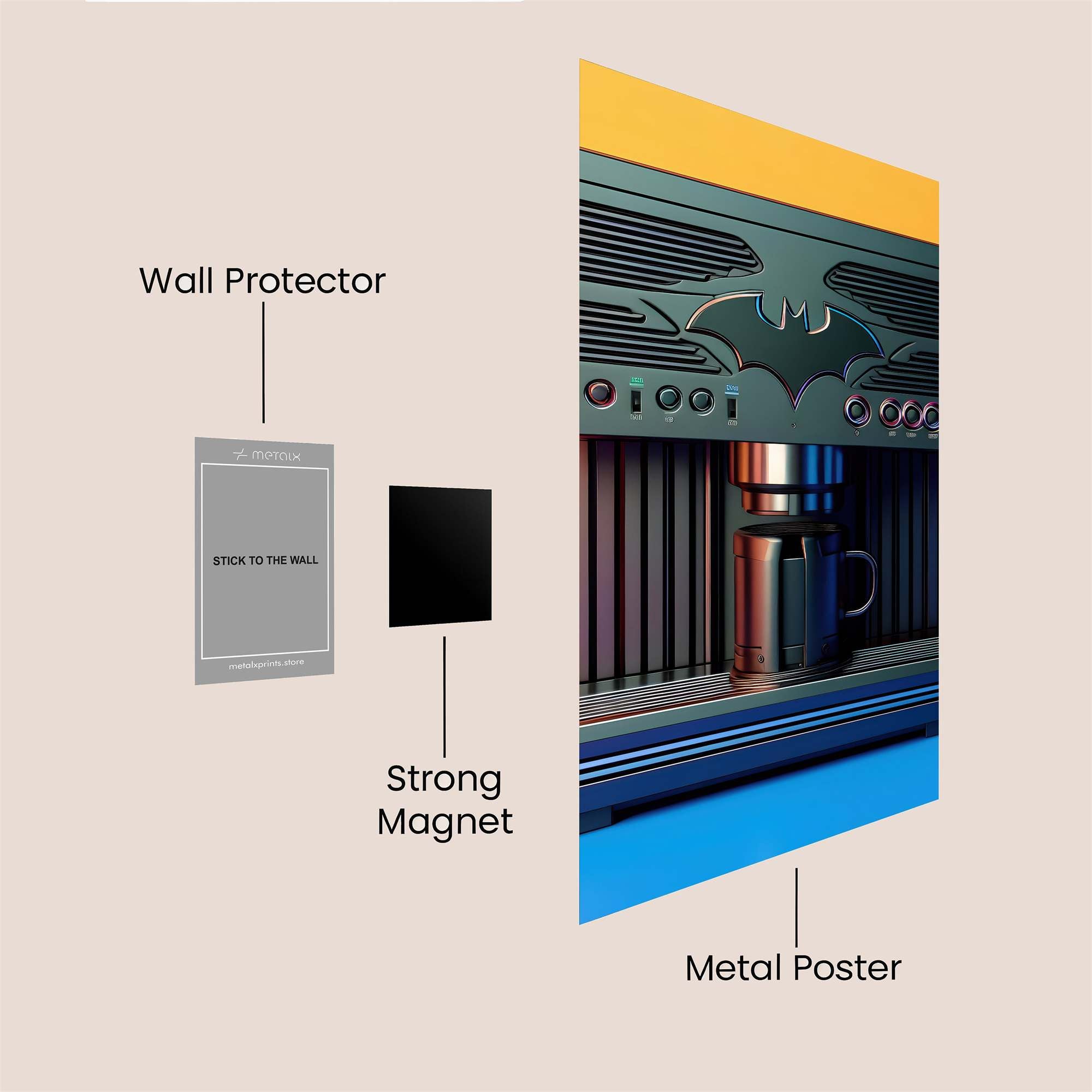 Batista Brew Safe Wall Magnetic / M