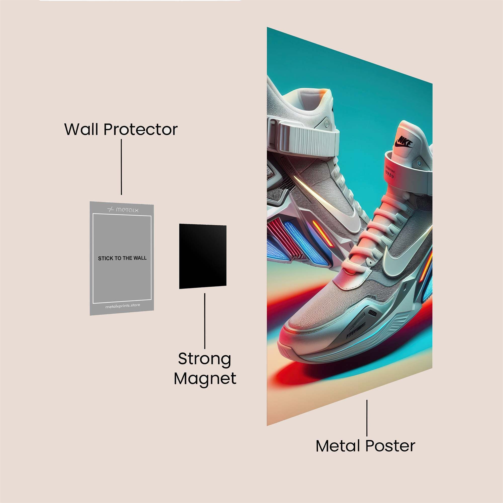 Nike Futuristic Safe Wall Magnetic / M