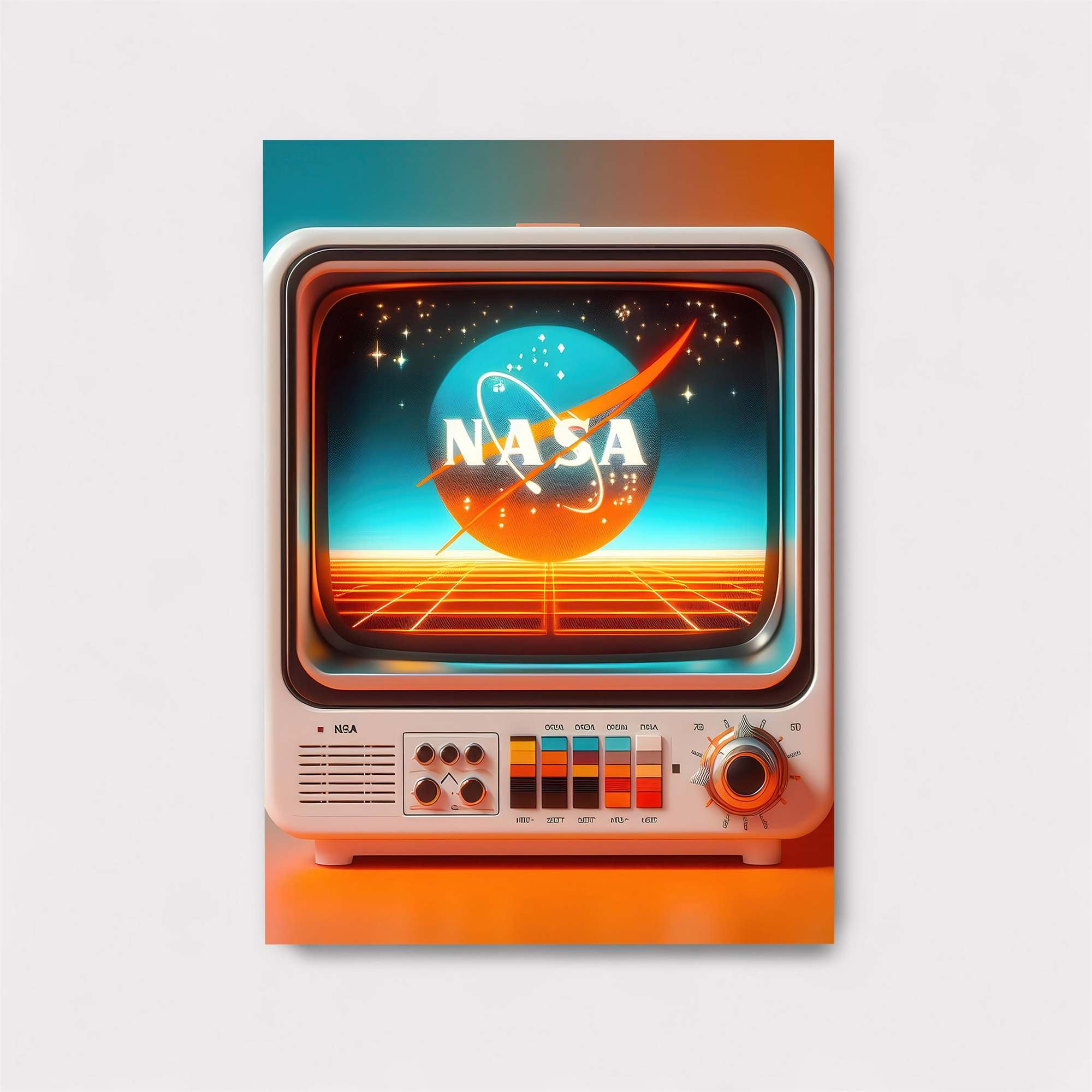 NASA Nostalgia Safe Wall Magnetic / M