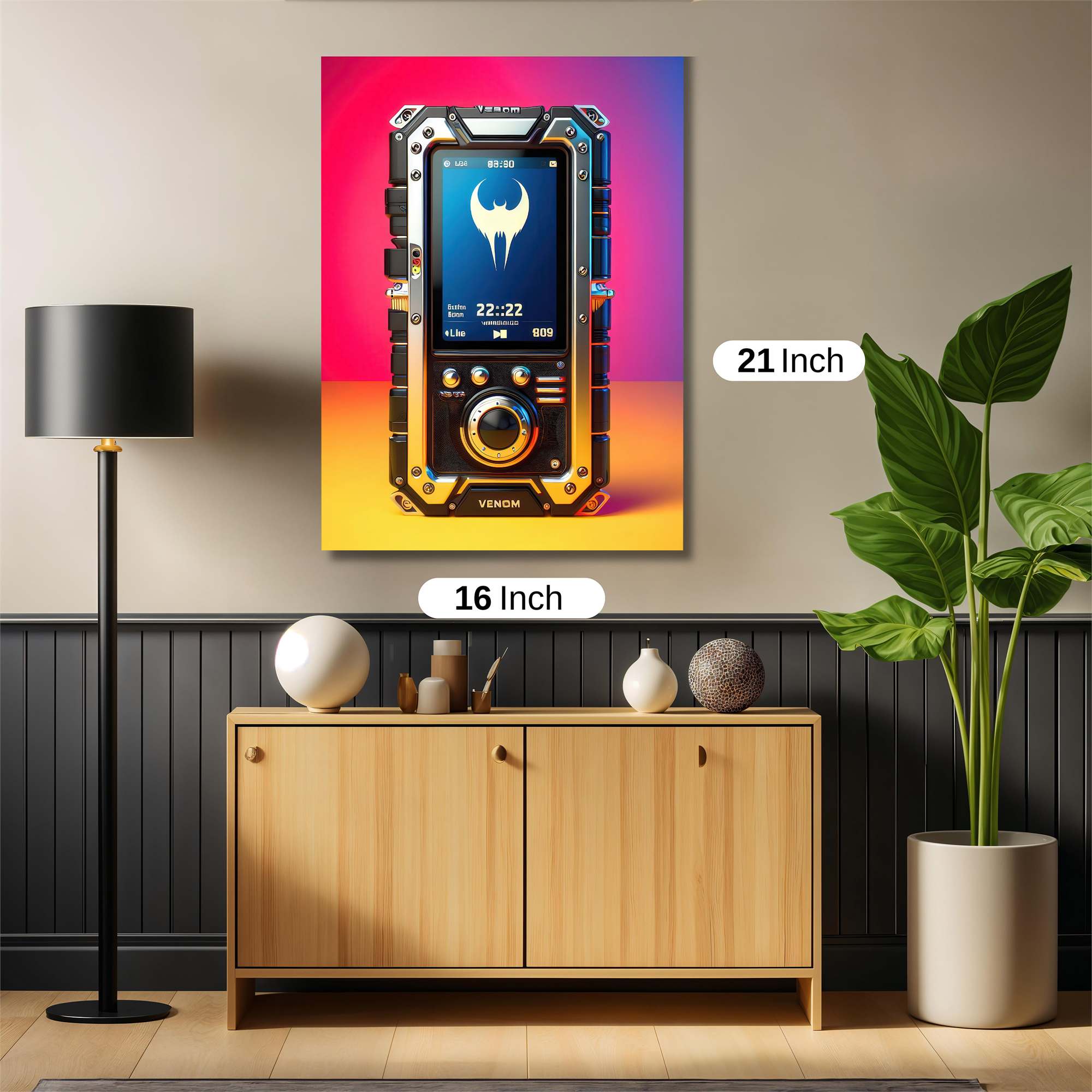 Venom Vibe Safe Wall Magnetic / M