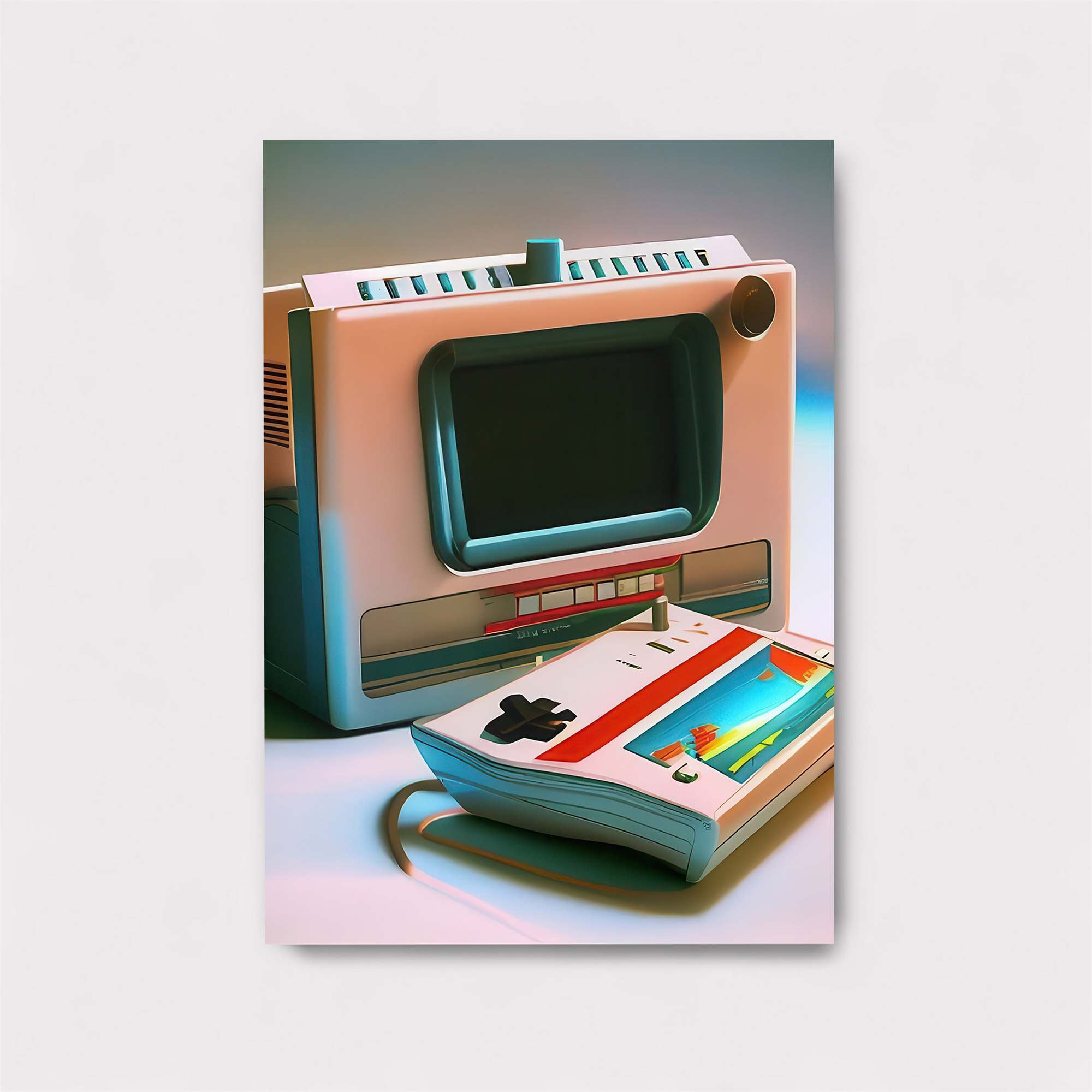 Pixelated Nostalgia Safe Wall Magnetic / M