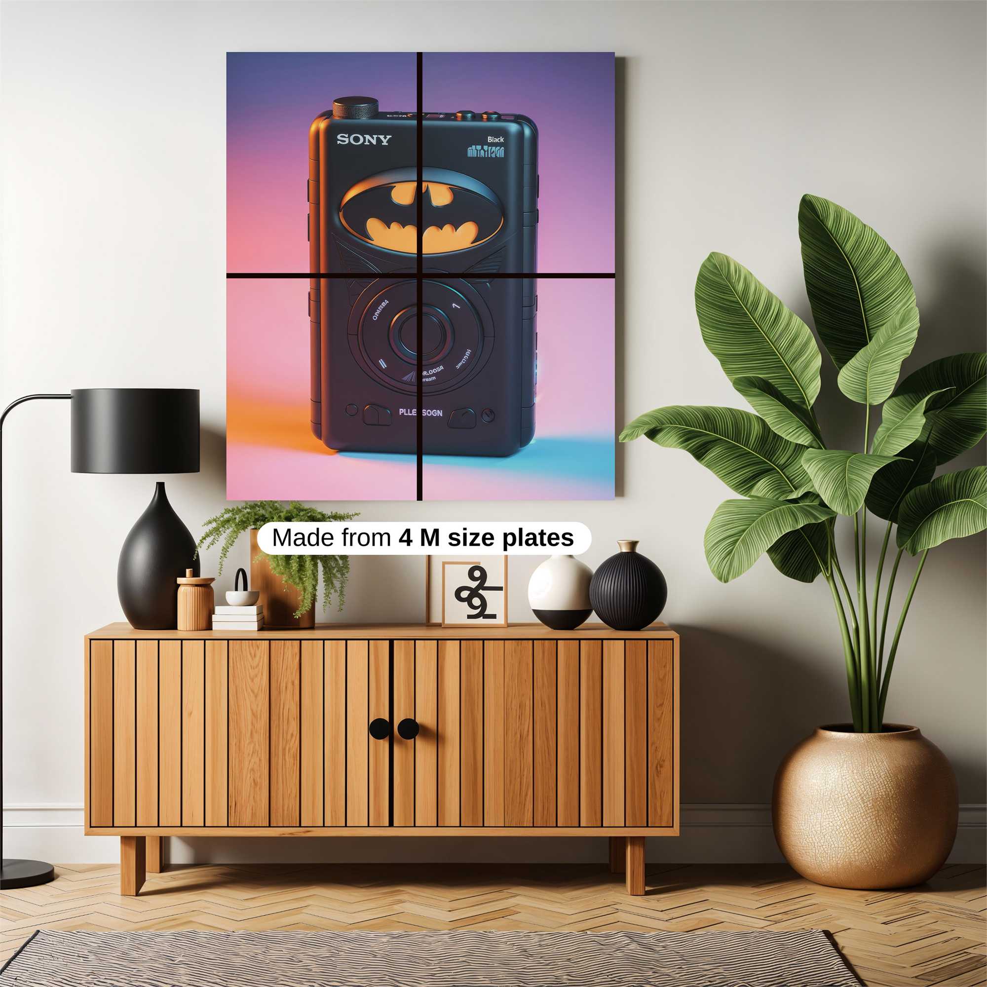 Batman Retro Safe Wall Magnetic / M
