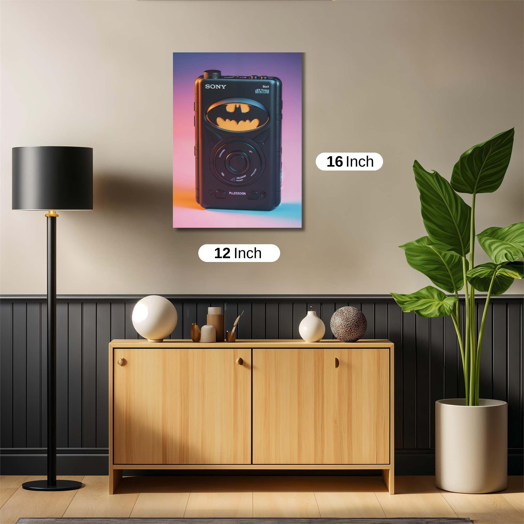 Batman Retro Safe Wall Magnetic / M