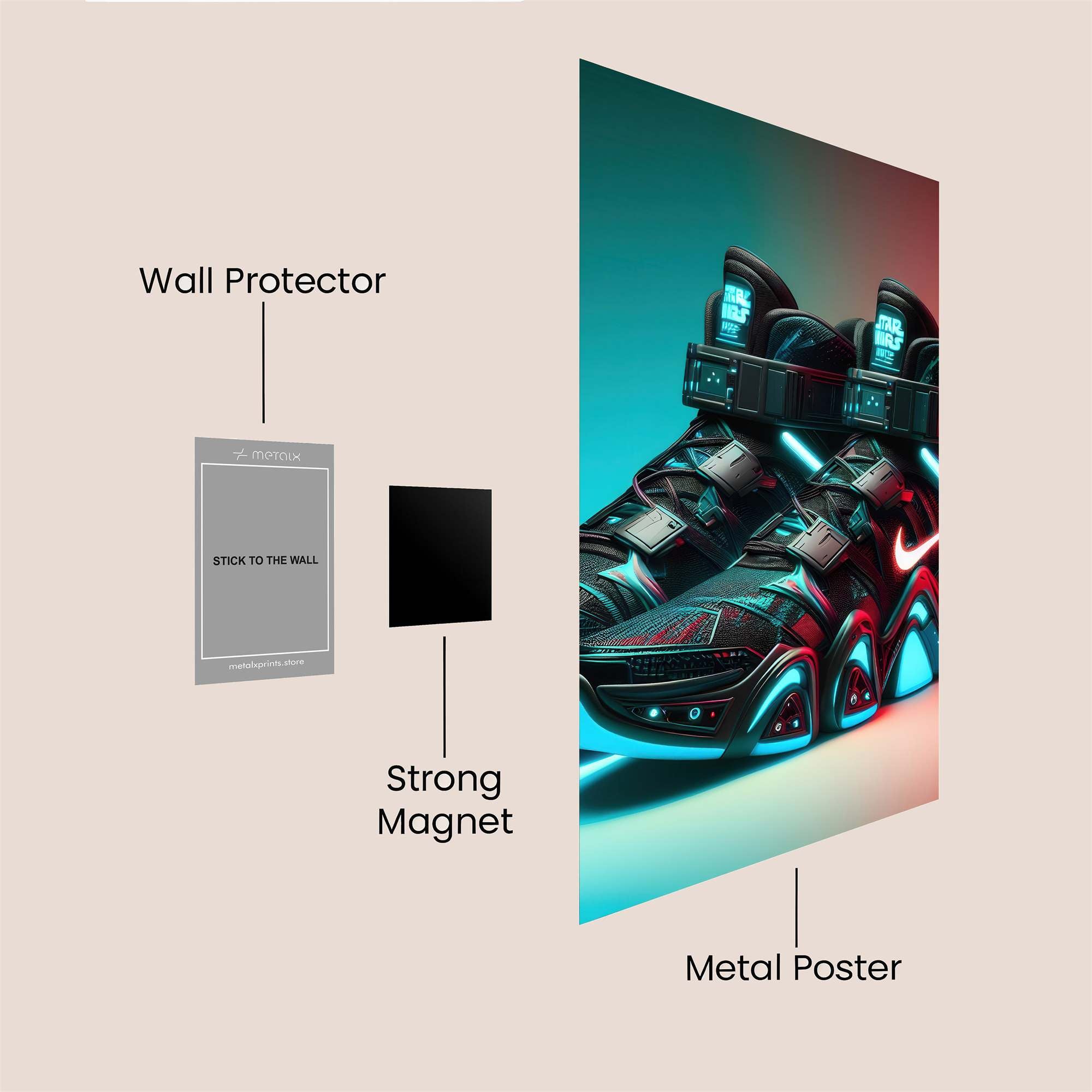 Nike Futuristic Safe Wall Magnetic / M