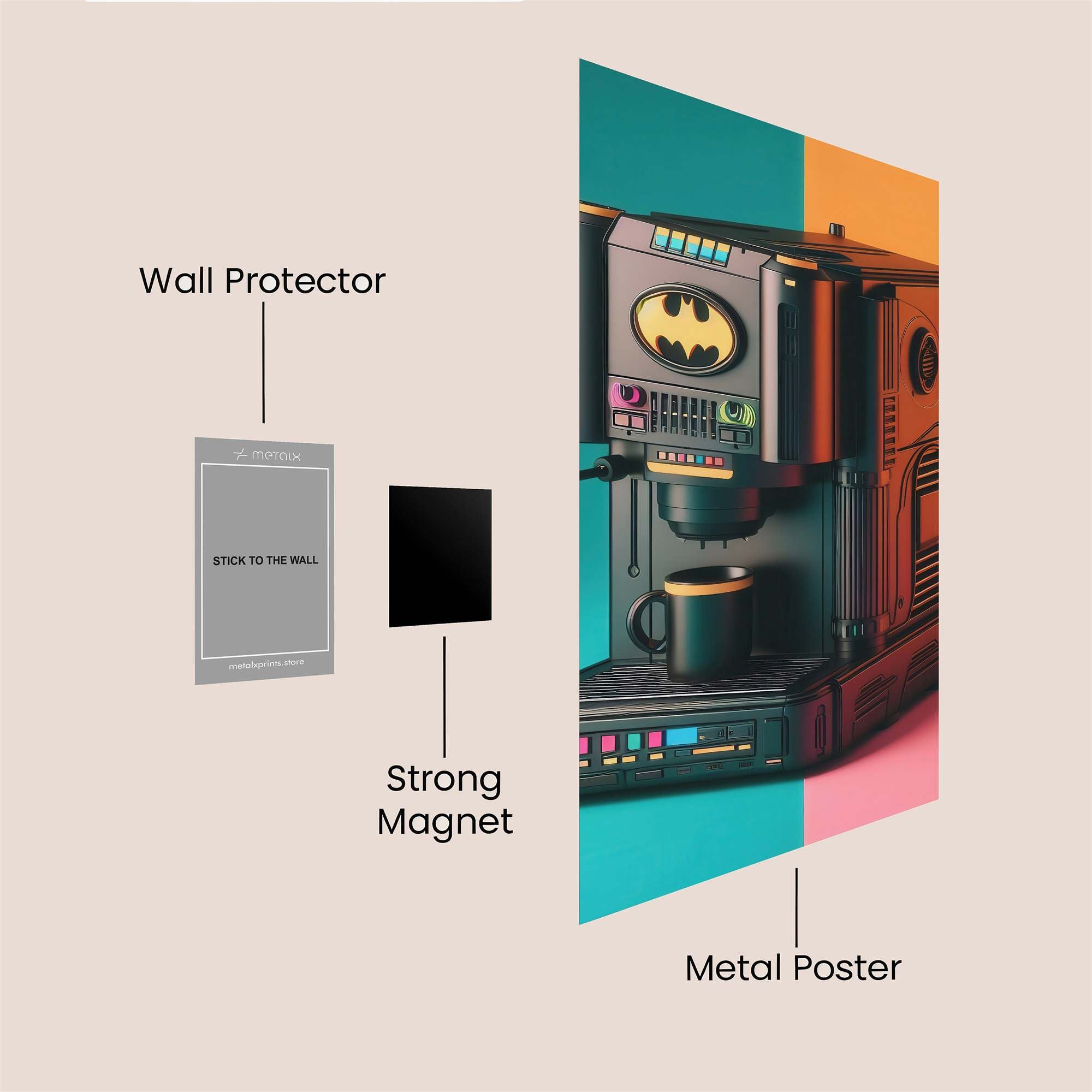 Batista Brew Safe Wall Magnetic / M