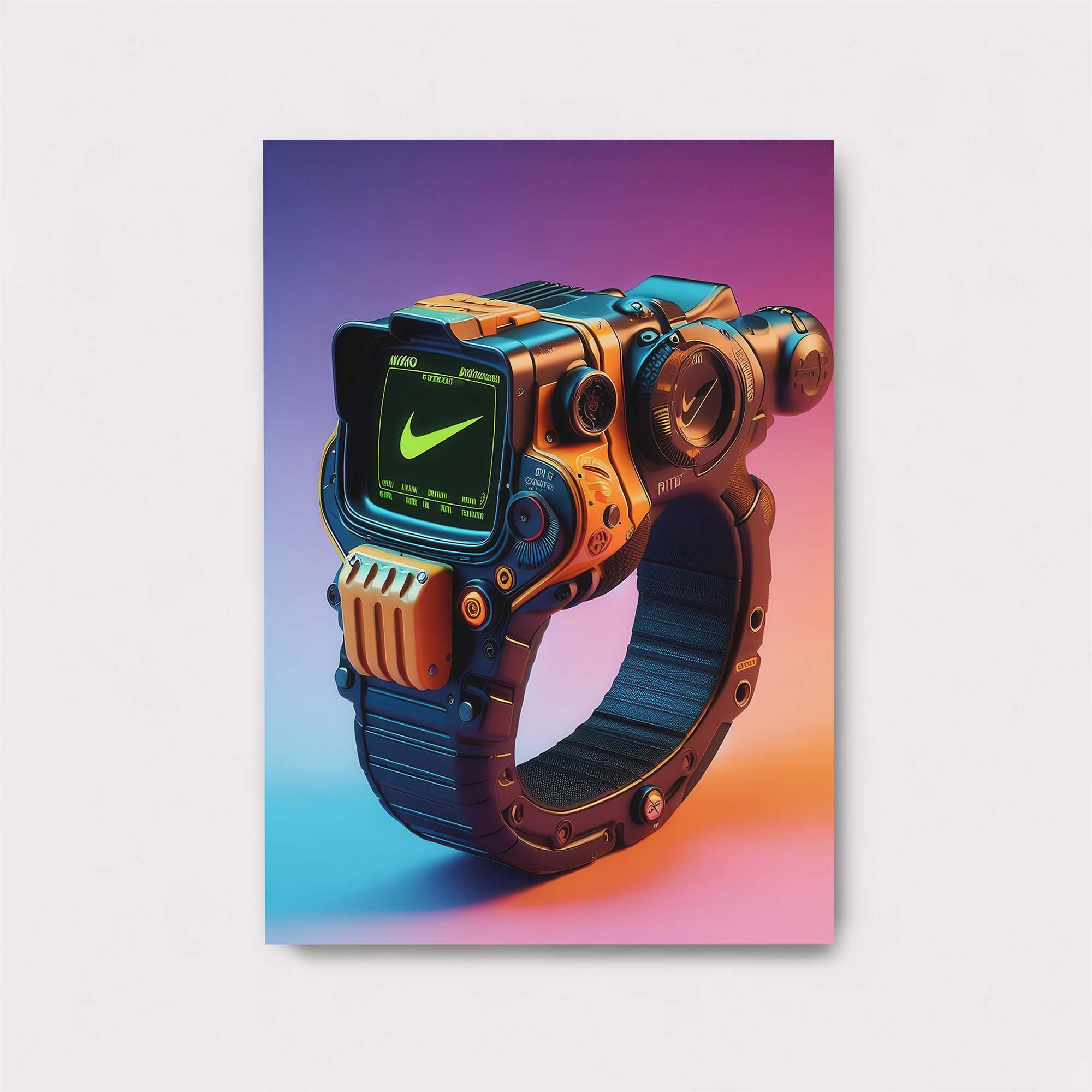 Pip-Boy Futuristic Safe Wall Magnetic / M