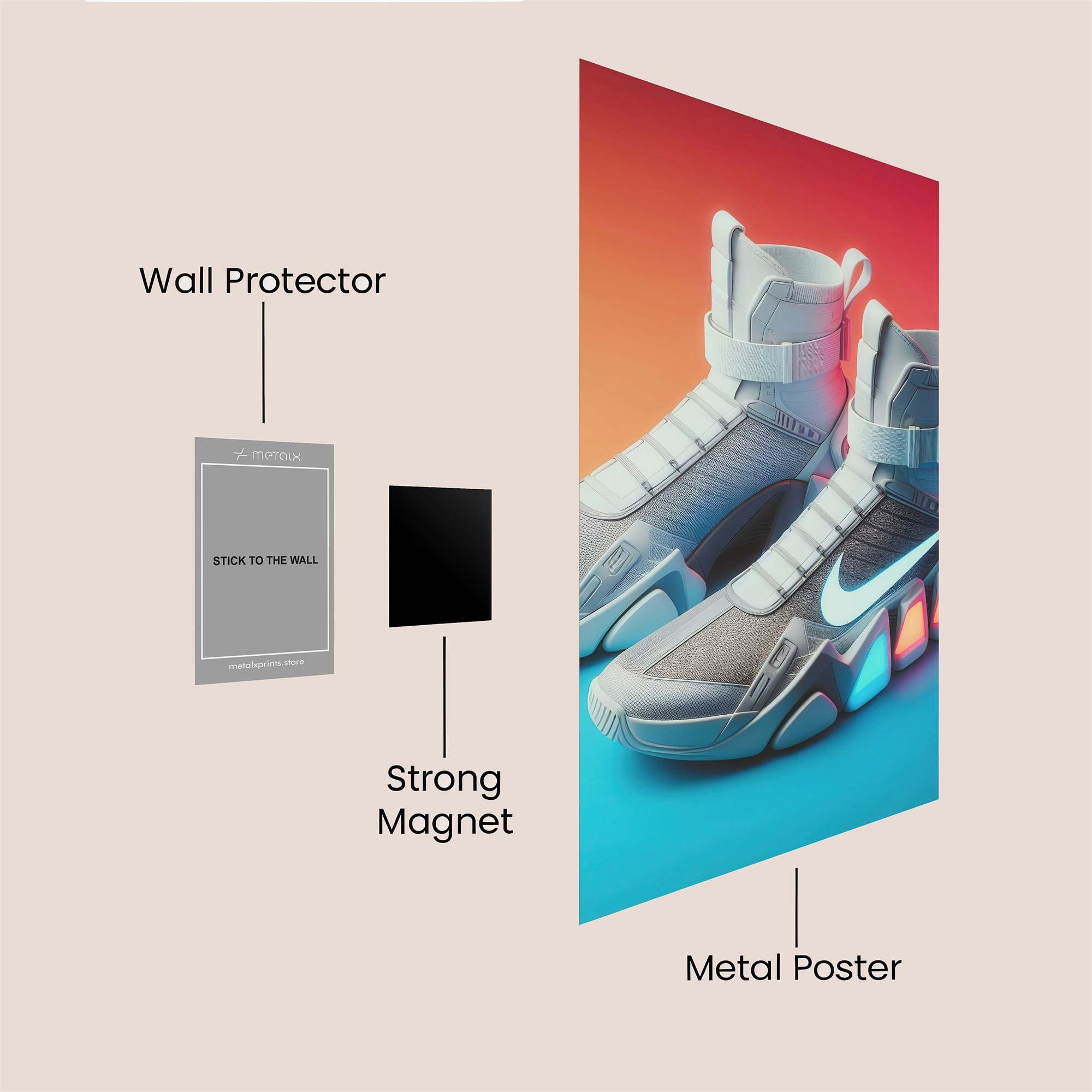 Nike Futuristic Safe Wall Magnetic / M