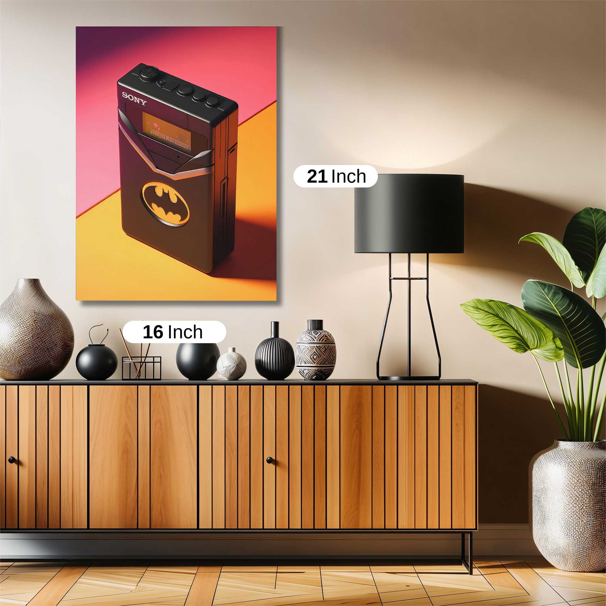 Batman Retro Safe Wall Magnetic / M