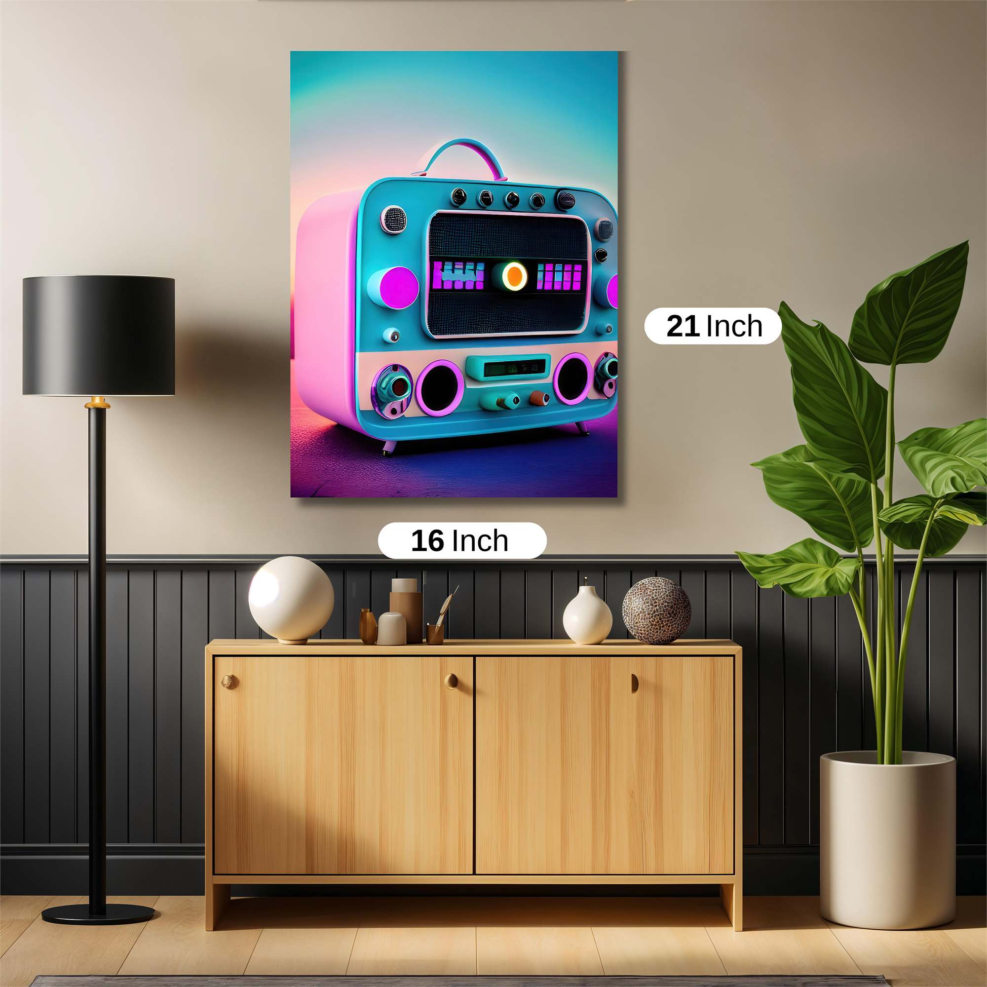 Retro Dream Safe Wall Magnetic / M