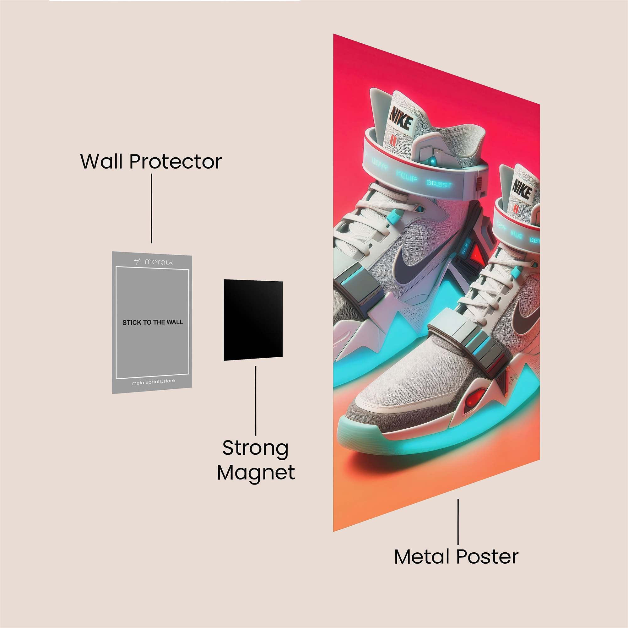 Nike Radiance Safe Wall Magnetic / M