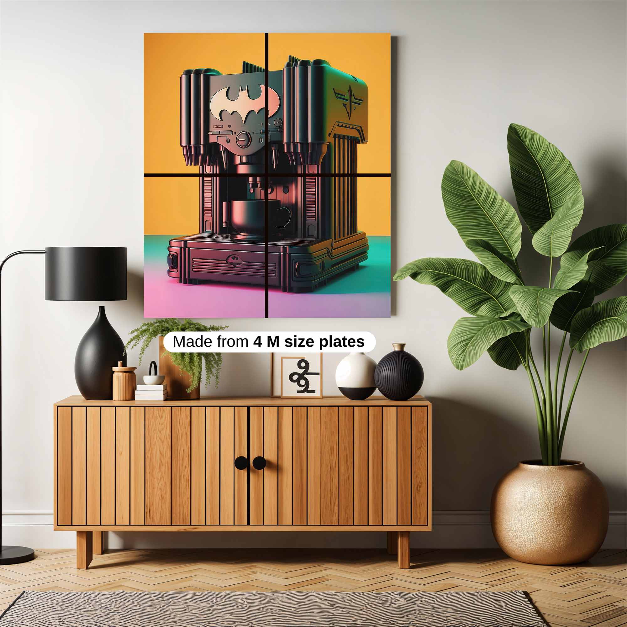 Batman Brew Safe Wall Magnetic / M