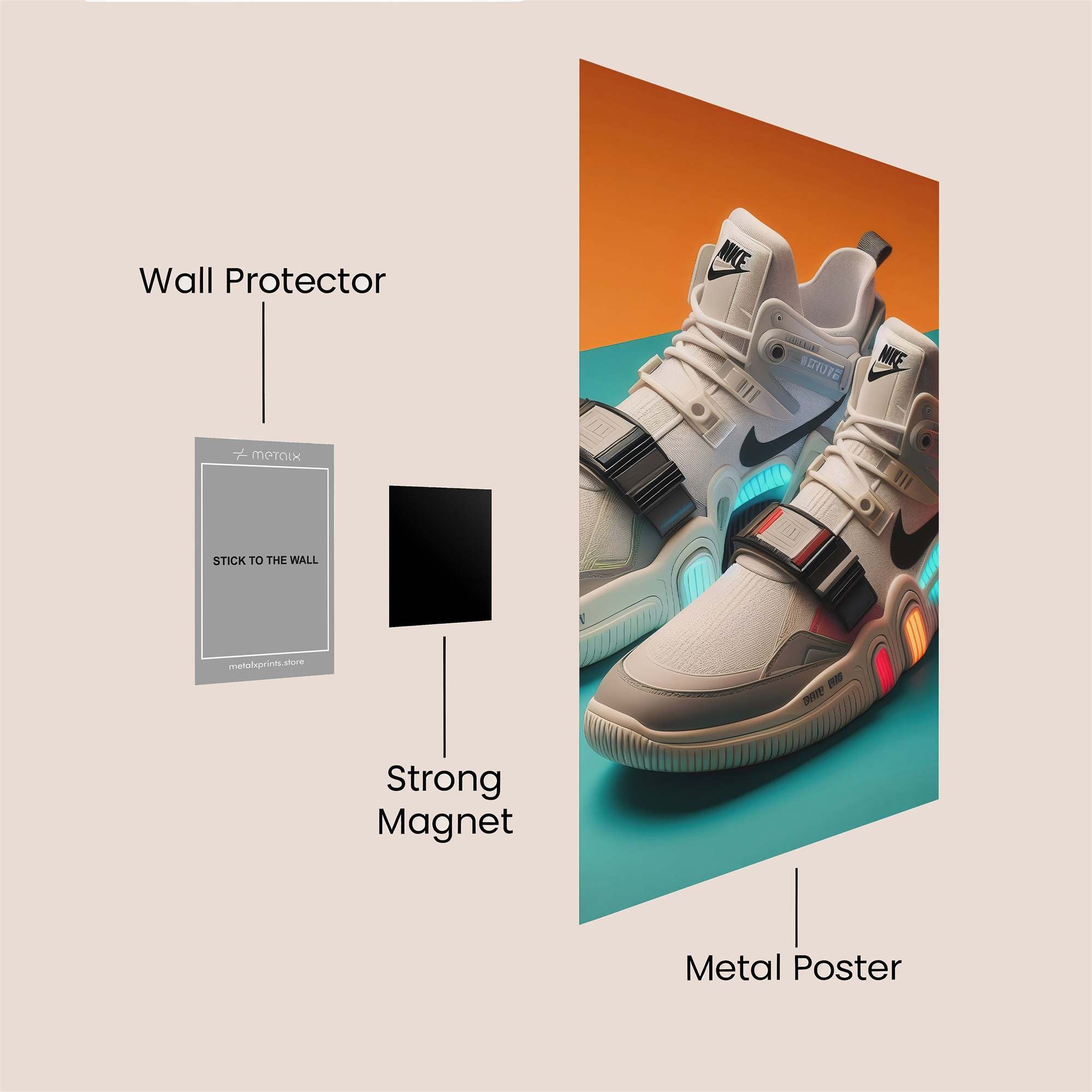 Nike Glow Safe Wall Magnetic / M