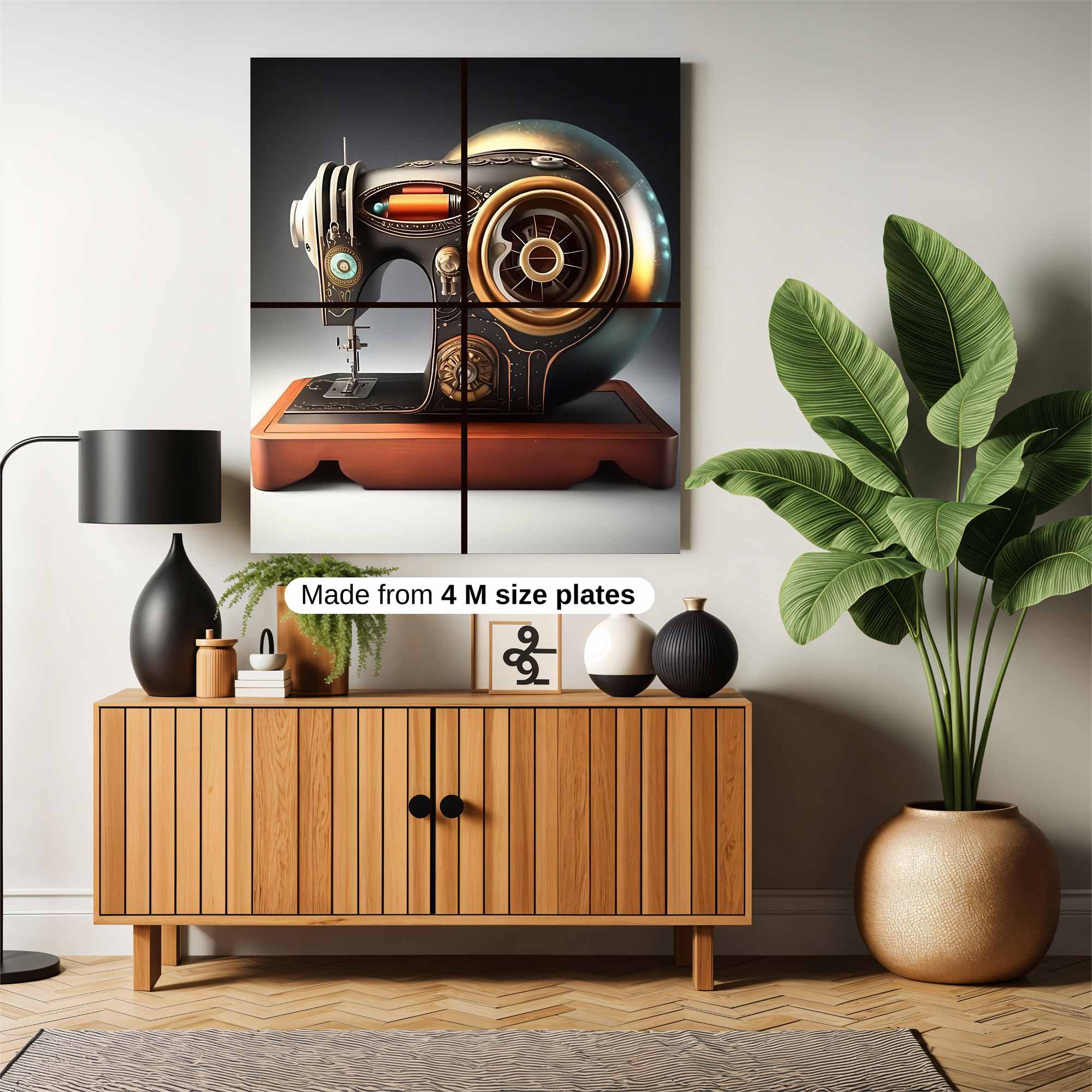 Steampunk Marvel Safe Wall Magnetic / M