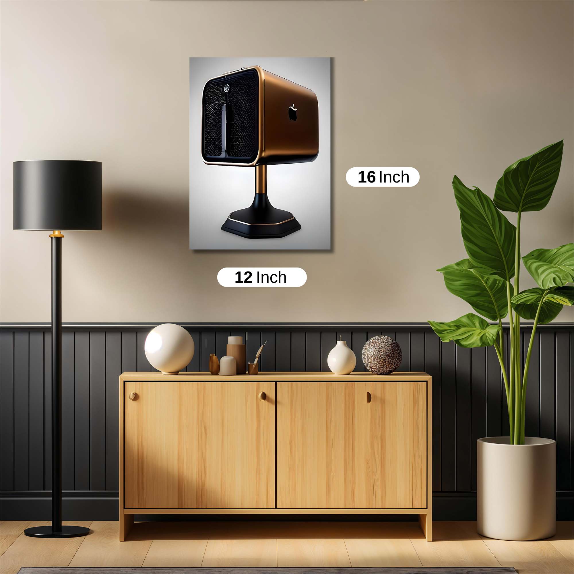 Apple Elegance Safe Wall Magnetic / M