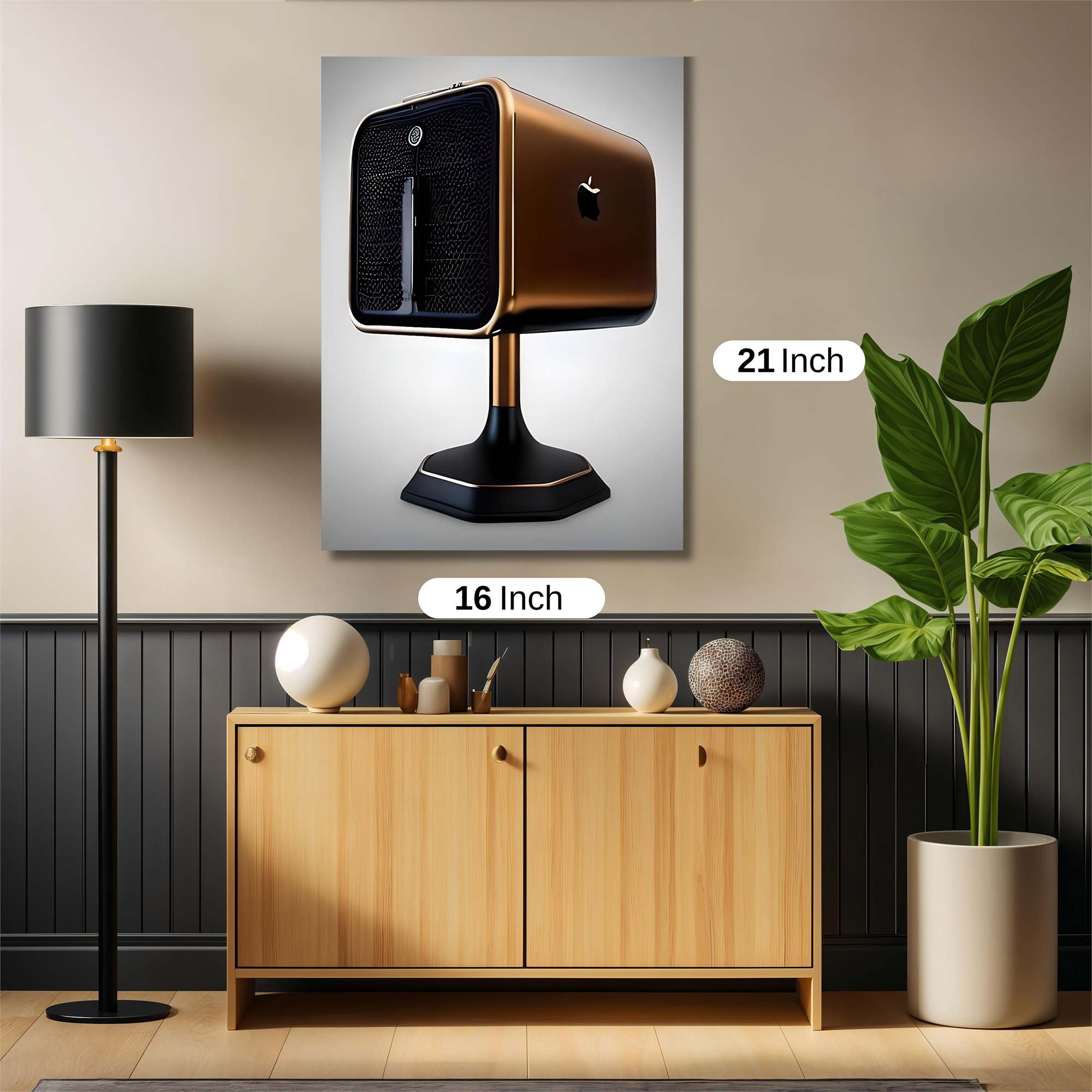 Apple Elegance Safe Wall Magnetic / M