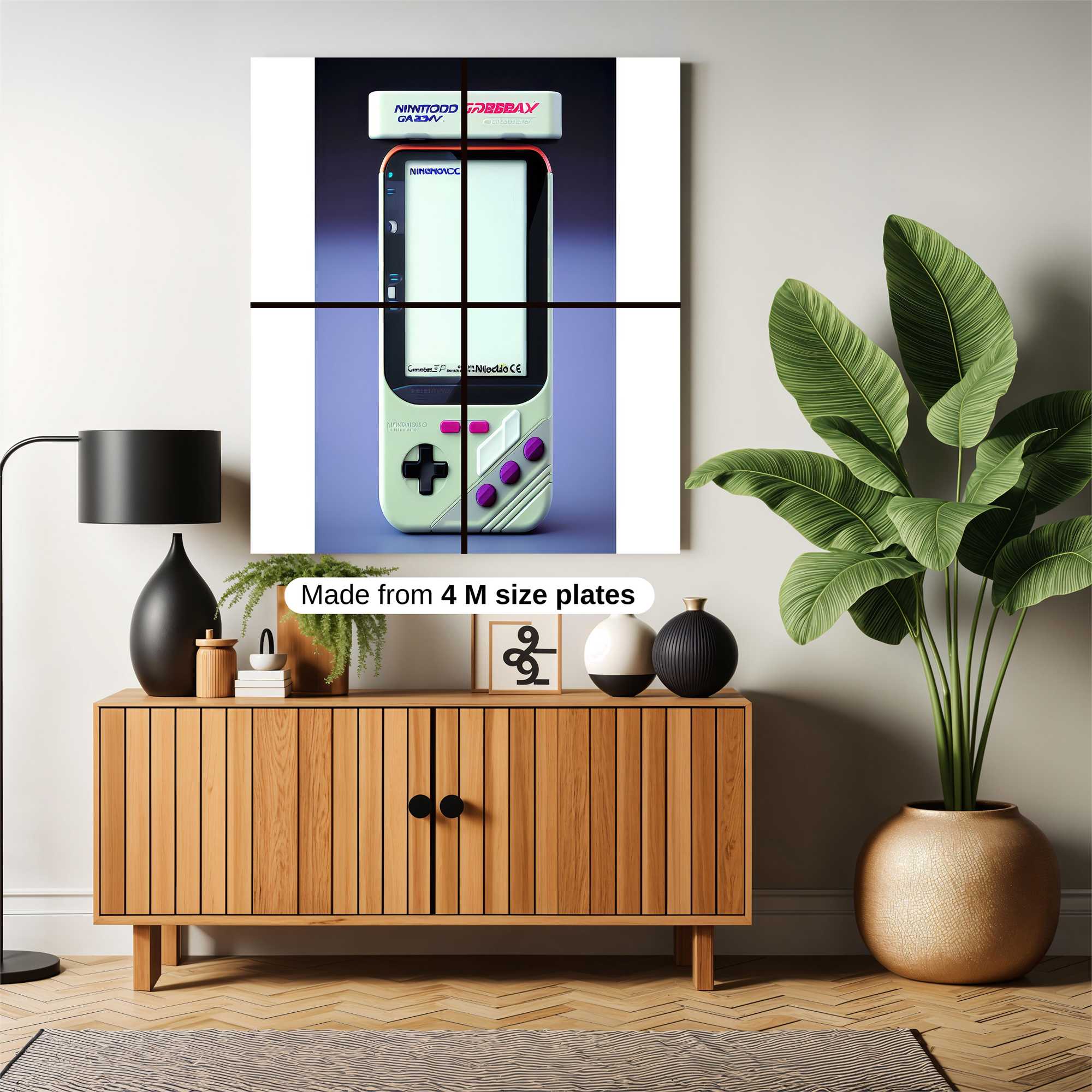 Gameboy Nostalgic Safe Wall Magnetic / M