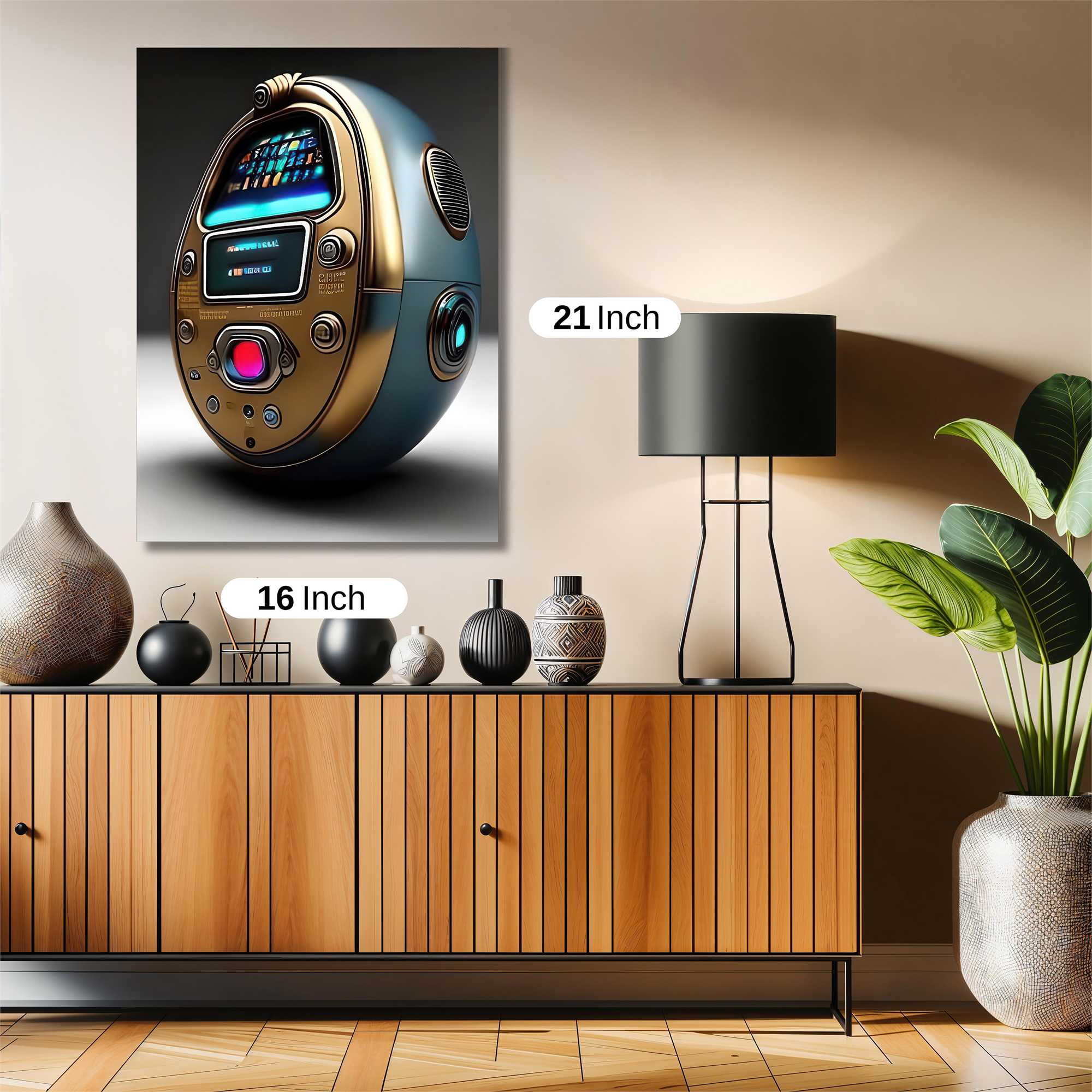 Gadget Gleam Safe Wall Magnetic / M