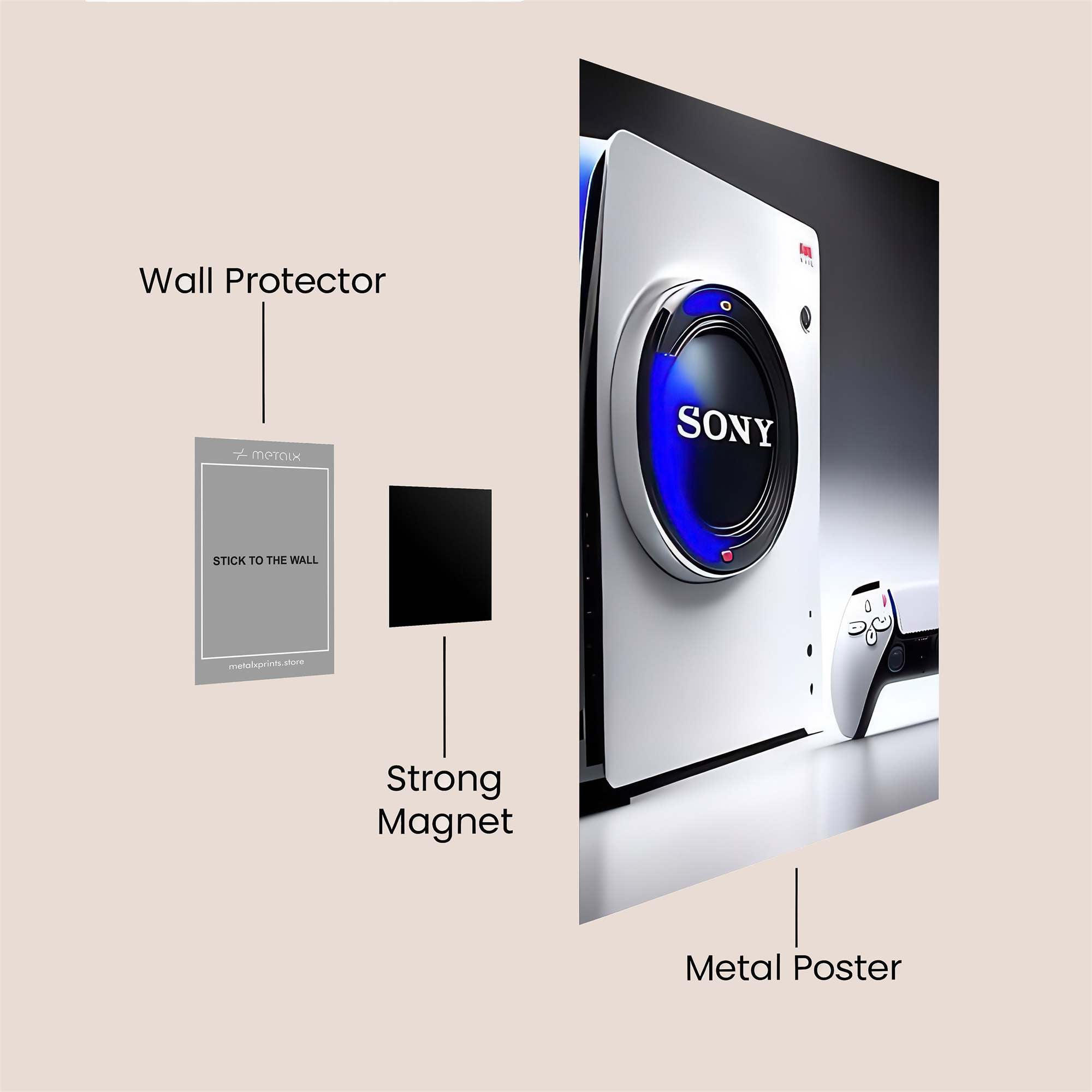 Sony Serenity Safe Wall Magnetic / M