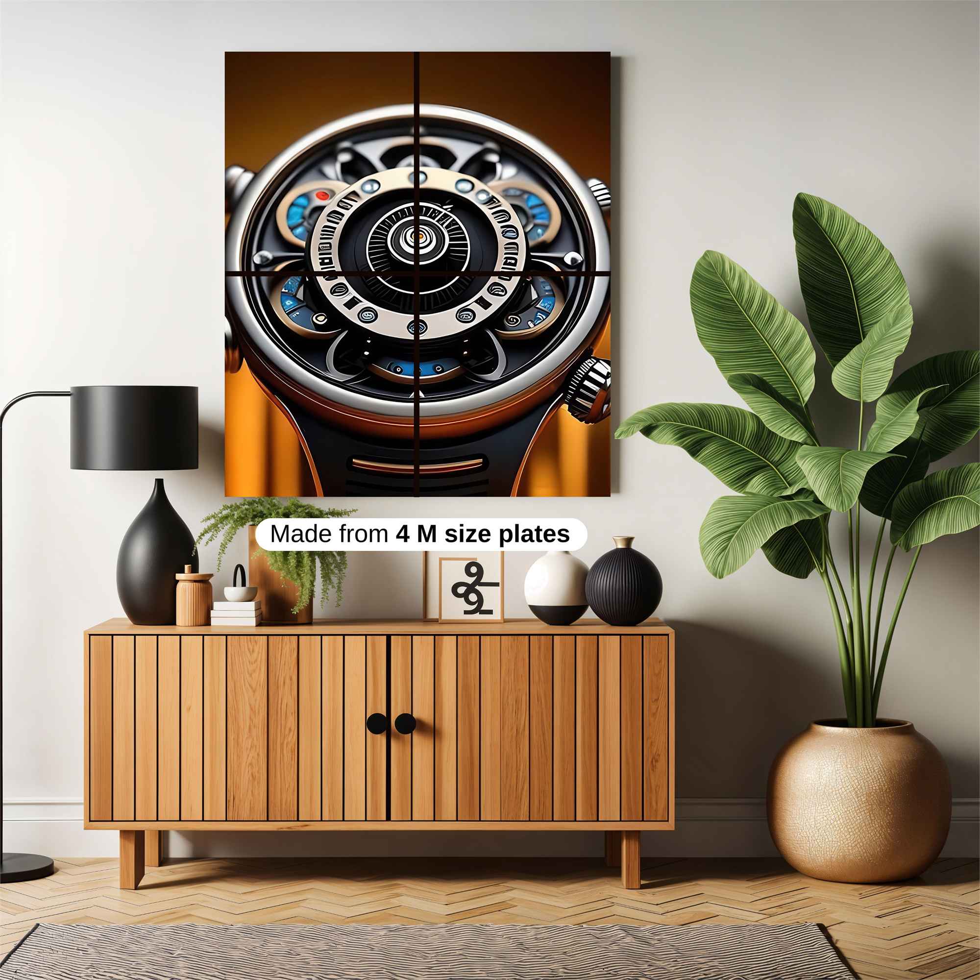 Timekeeper Intricate Safe Wall Magnetic / M
