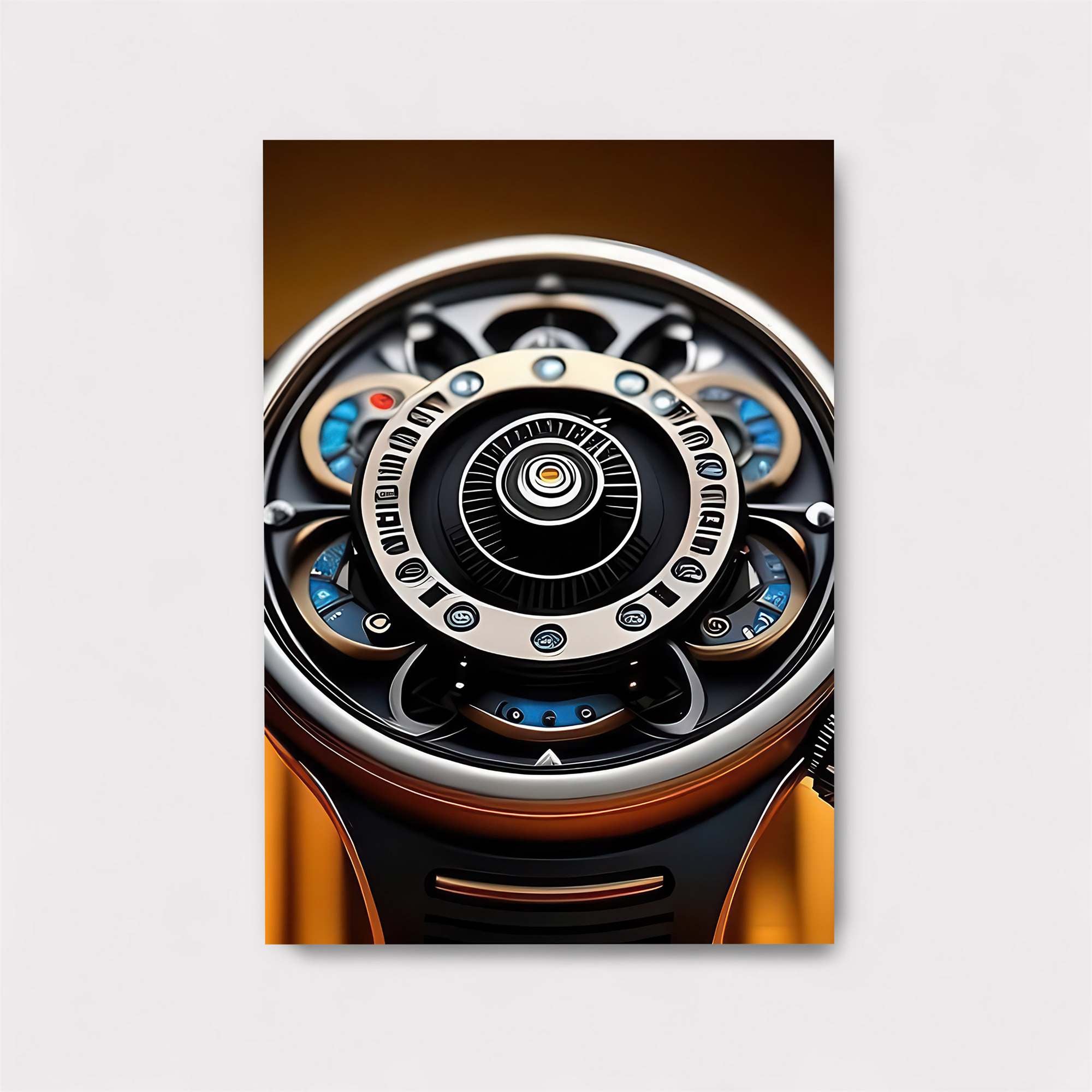 Timekeeper Intricate Safe Wall Magnetic / M