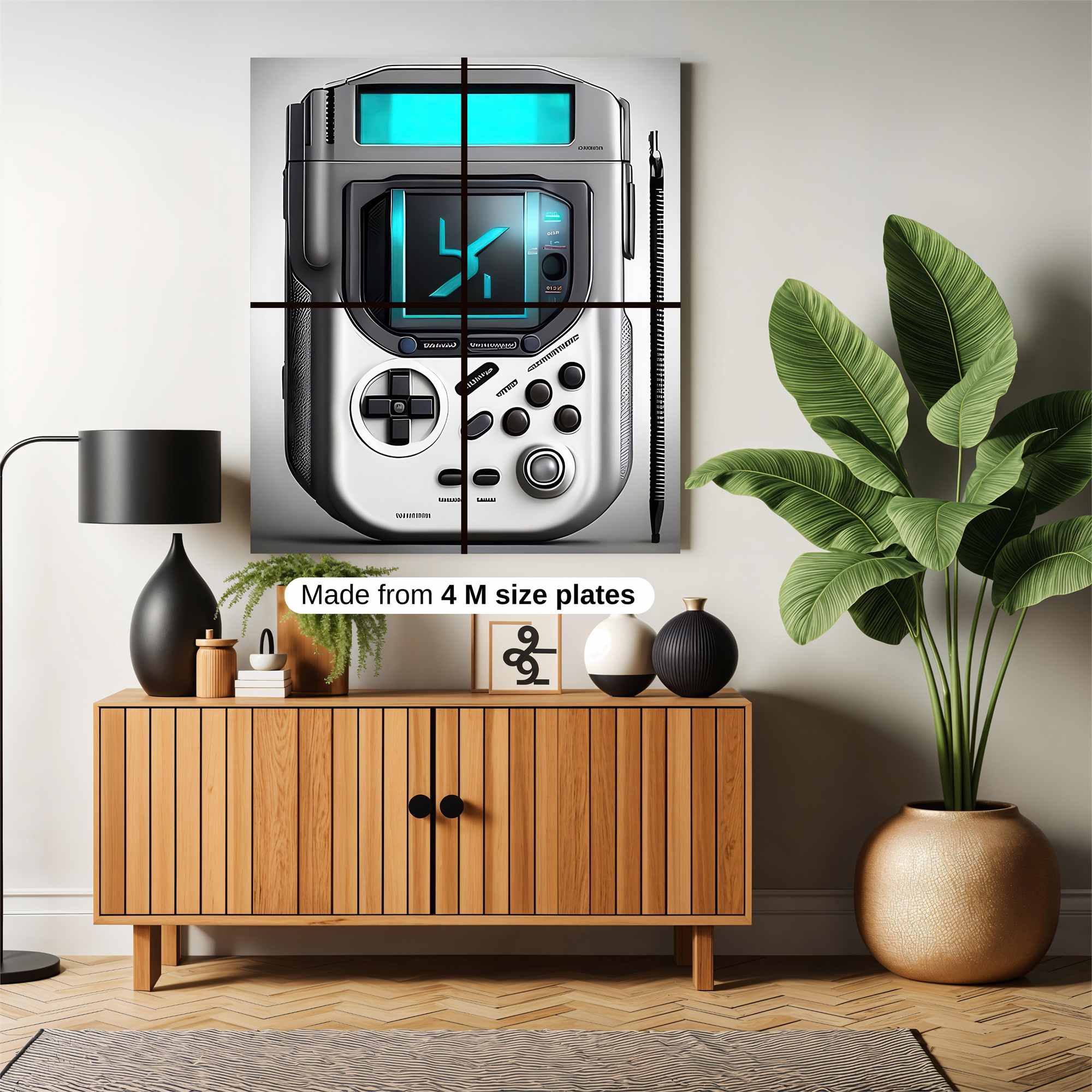 Pixel Pulse Safe Wall Magnetic / M